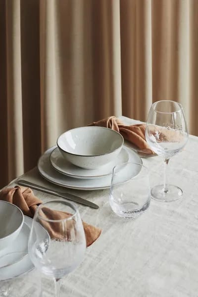 Broste Copenhagen Serveringsskåle Nordic Sand Skål i Sand, 4