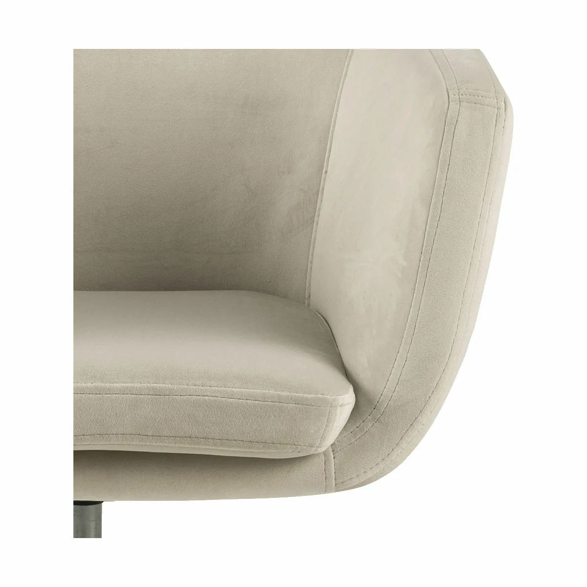 CASA Living Skrivebordsstole Nora Skrivebordsstol i Sand/sort, 5