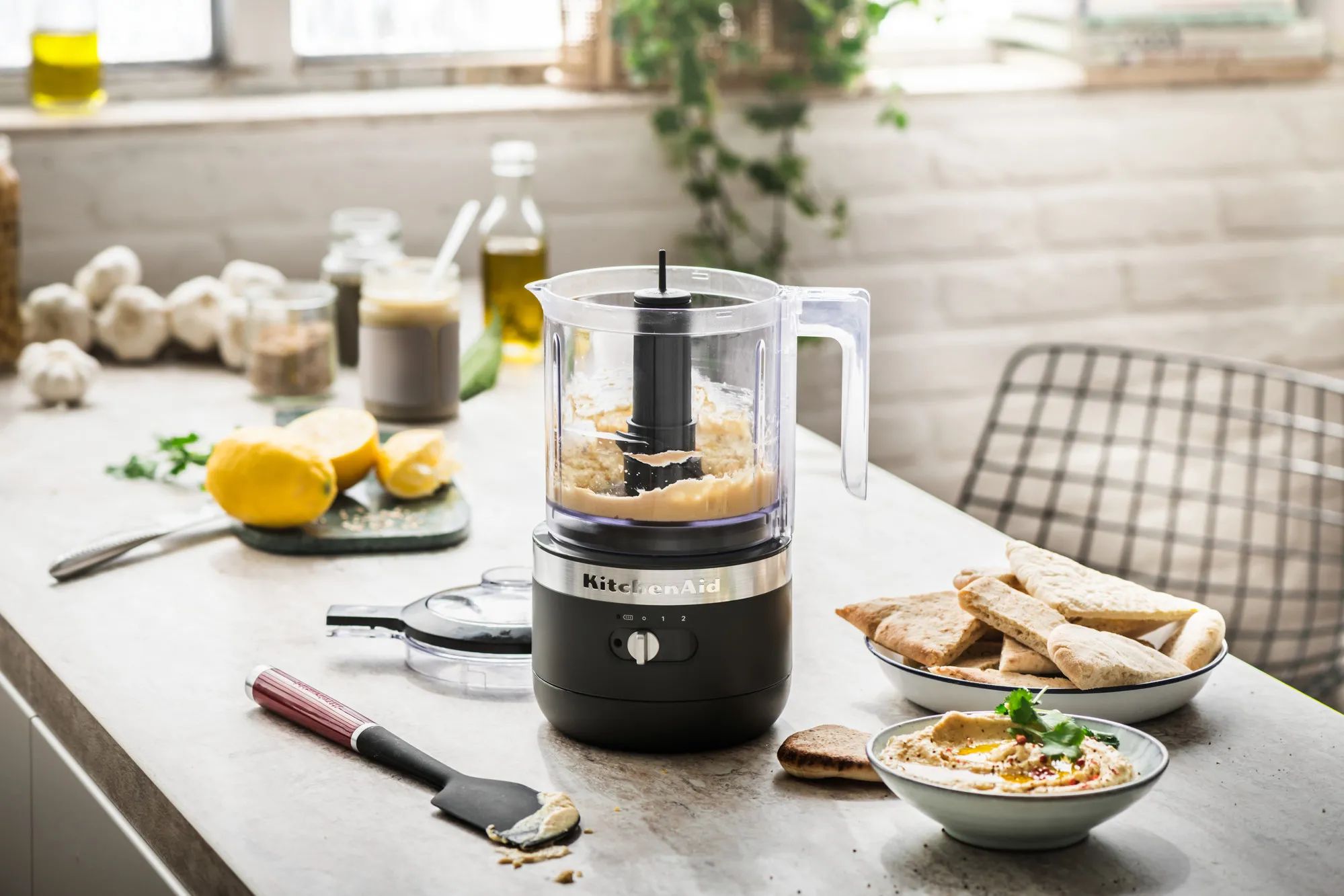 KitchenAid Foodprocessorer Cordless Ledningsfri Foodprocessor 519EBM i Mat sort, 3