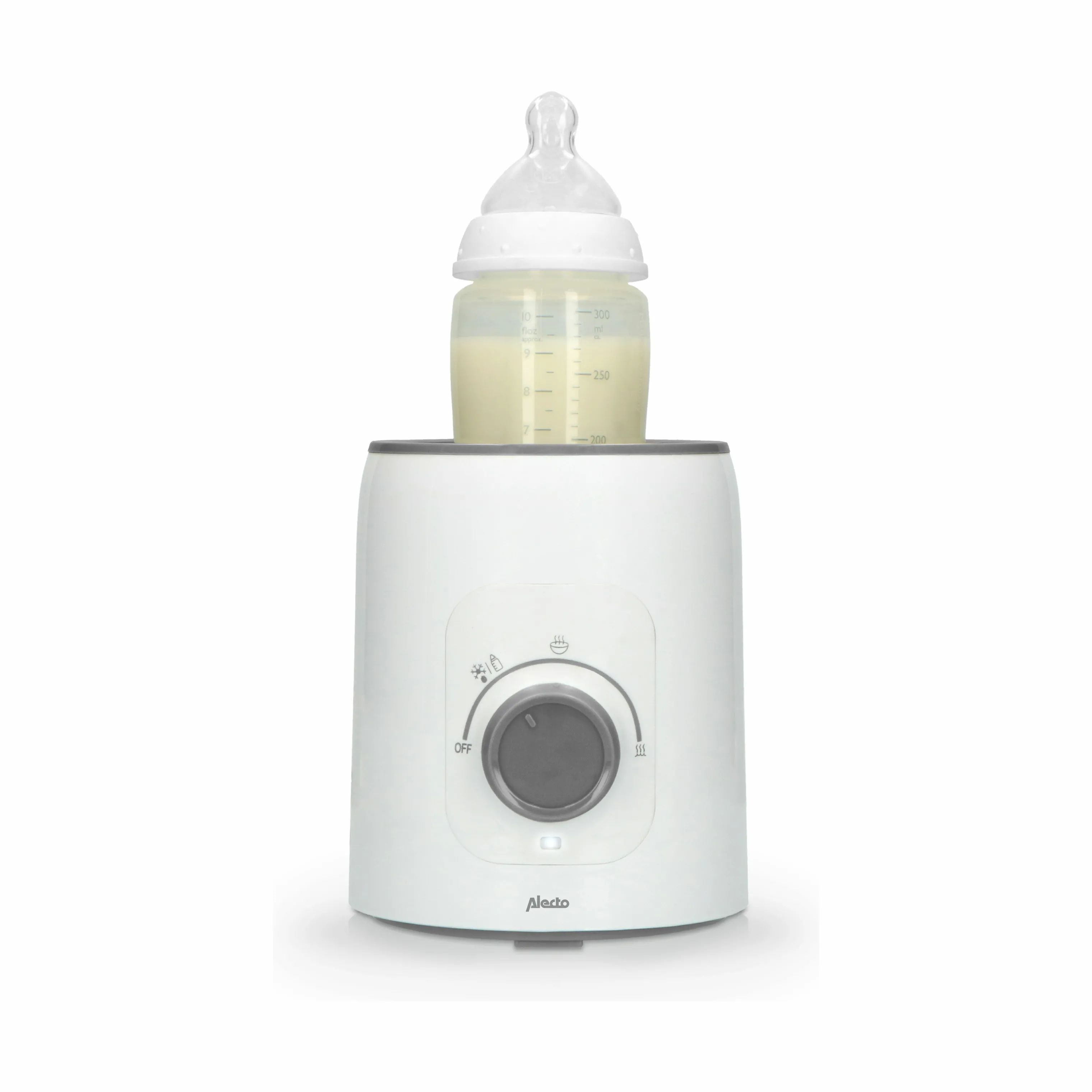 Alecto Baby Madtilberedning BW600 flaskevarmer i Hvid, 1