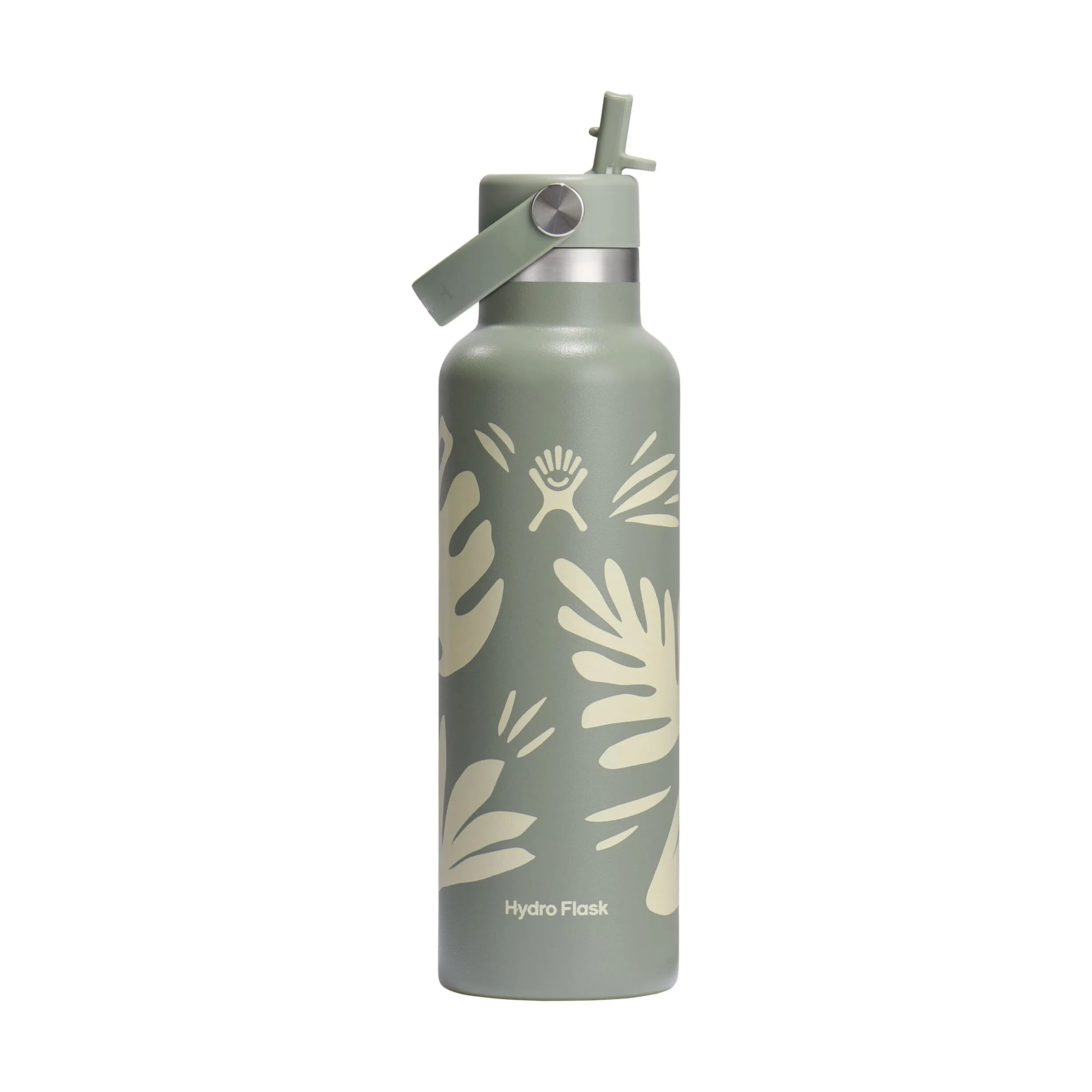 Hydro Flask Termoflasker Standard Flex Straw Termodrikkedunk i Grøn / Stål, 4