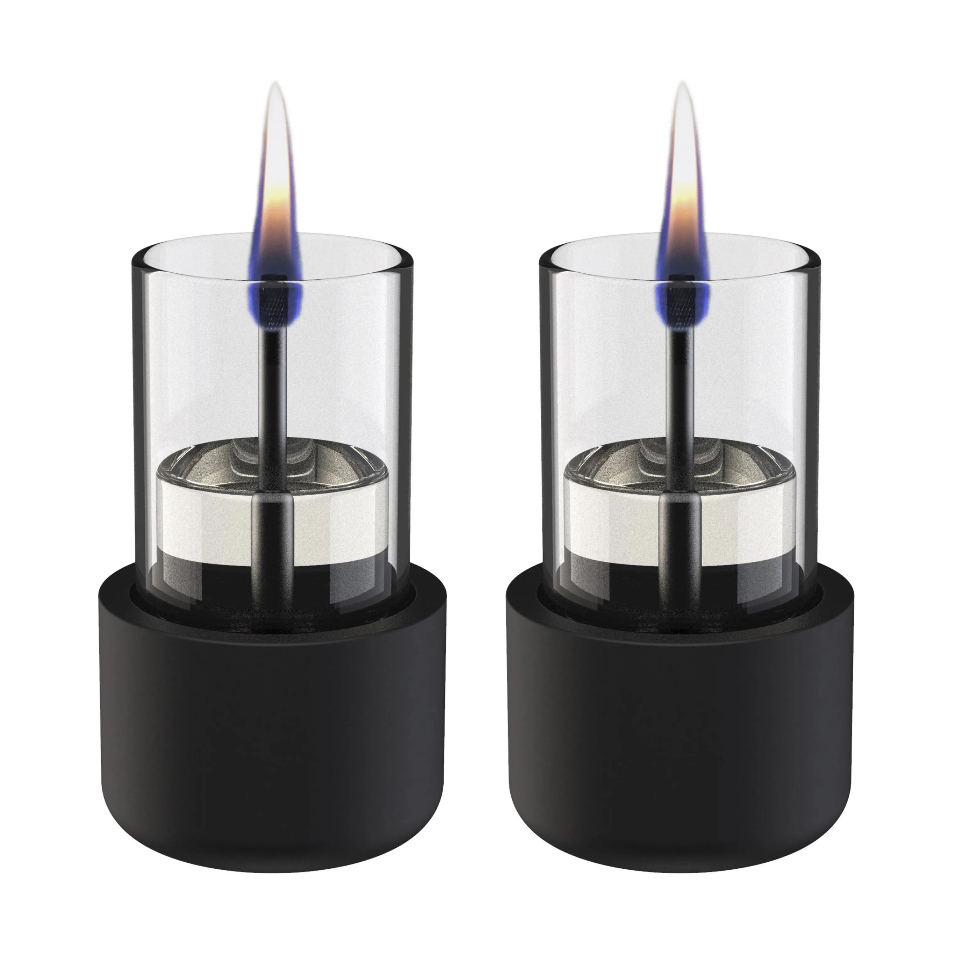TenderFlame Lanterner Candle Bordlanterne - 2 stk. i Sort, 1