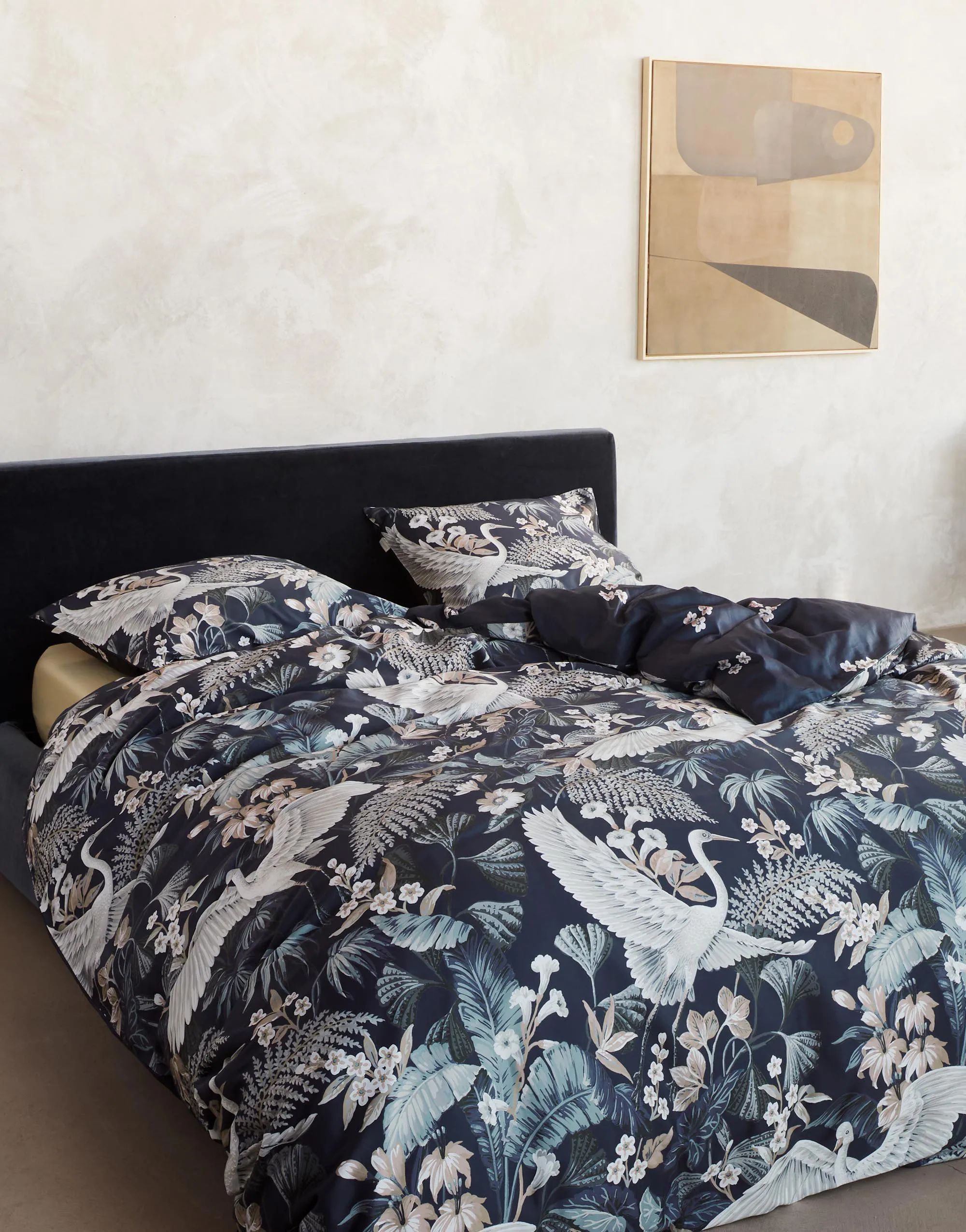 Essenza Sengetøj Diem Sengetøj i Nightblue, B200 x L200 cm, 3