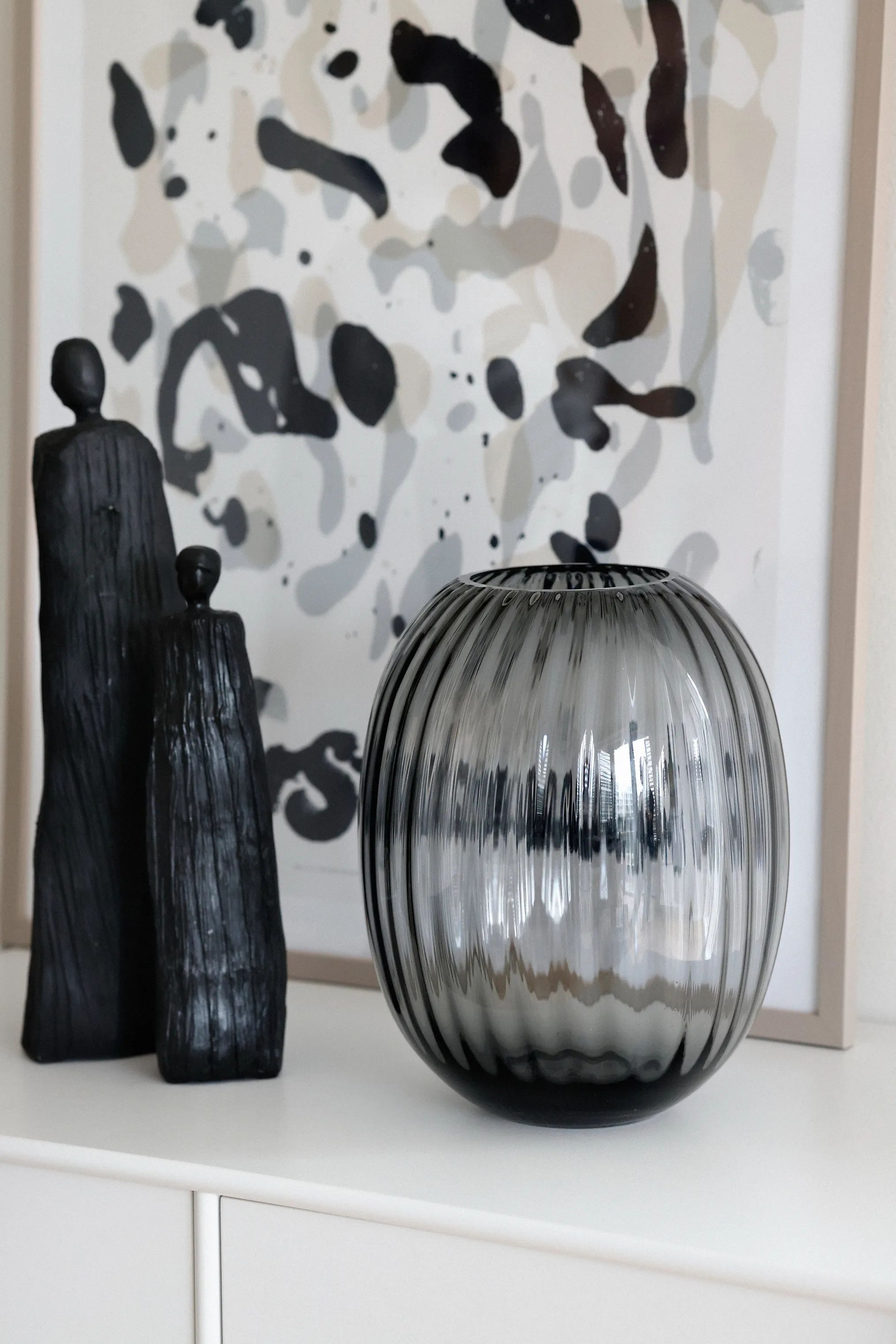 CASA Living Vaser Glasvase i 19 cm, 2