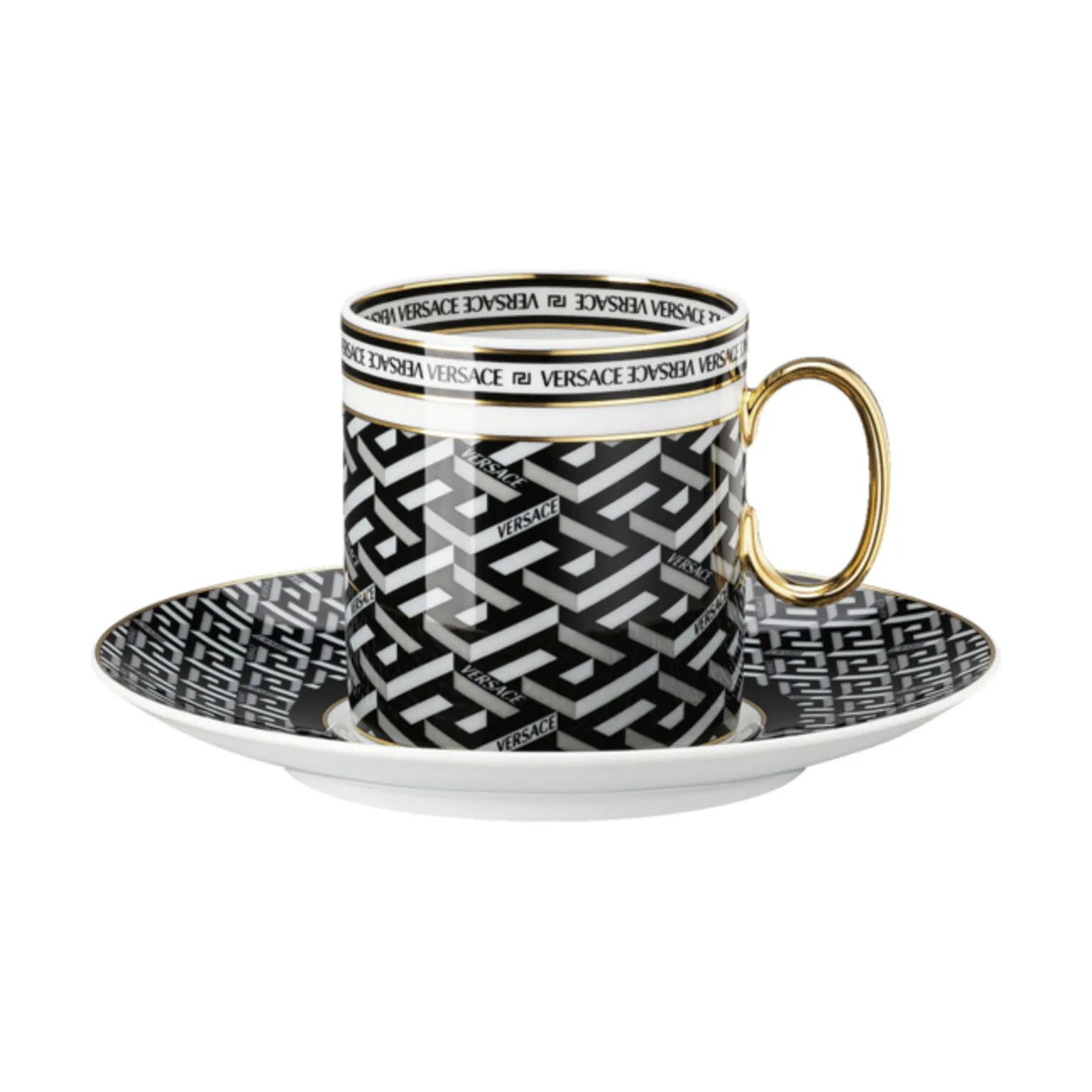 Versace Krus og kopper med hank Signature Kop m. Underkop i 23 cl, 1
