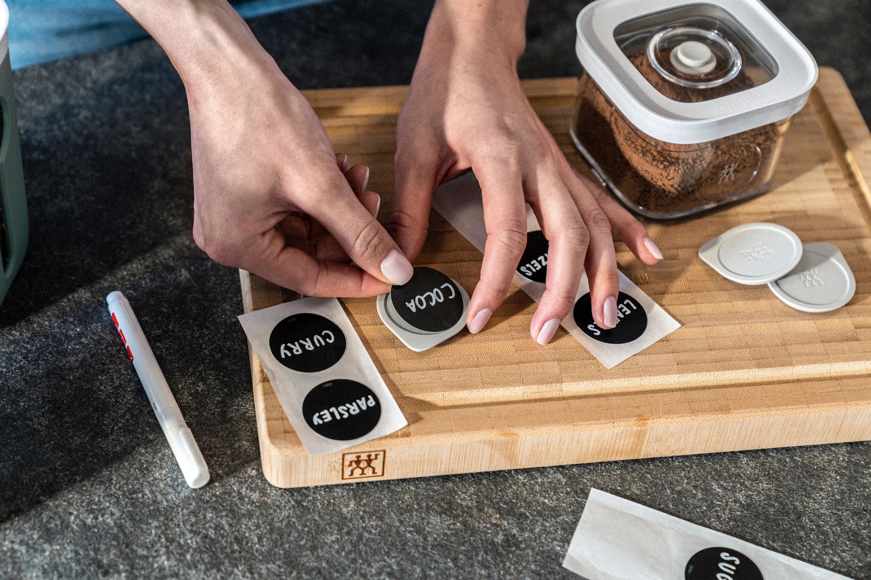 Zwilling Øvrigt køkkengrej Fresh & Save Cube Sæt i Sort, 5