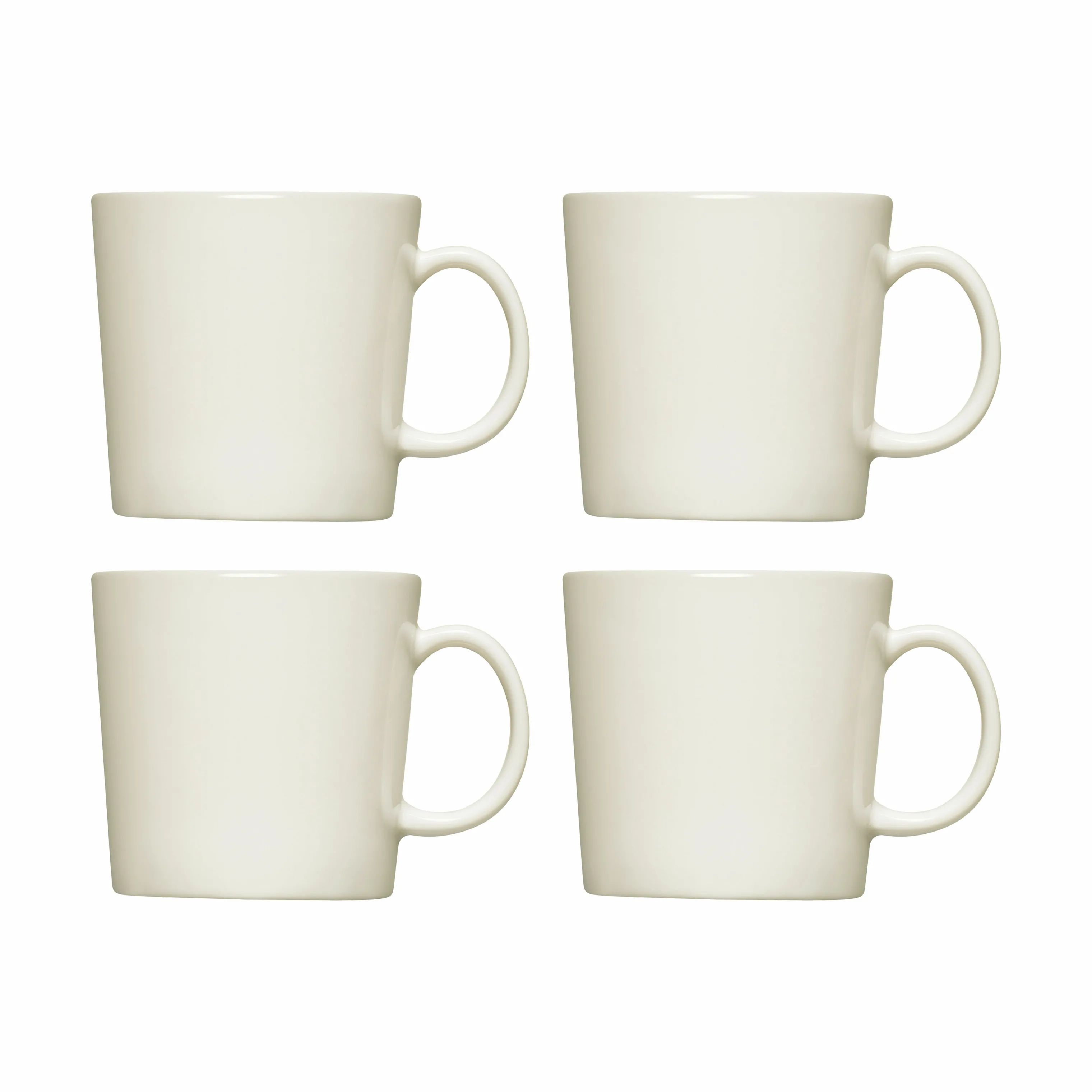 Iittala Krus og kopper med hank Teema Krus - 4 stk. i Hvid, 1