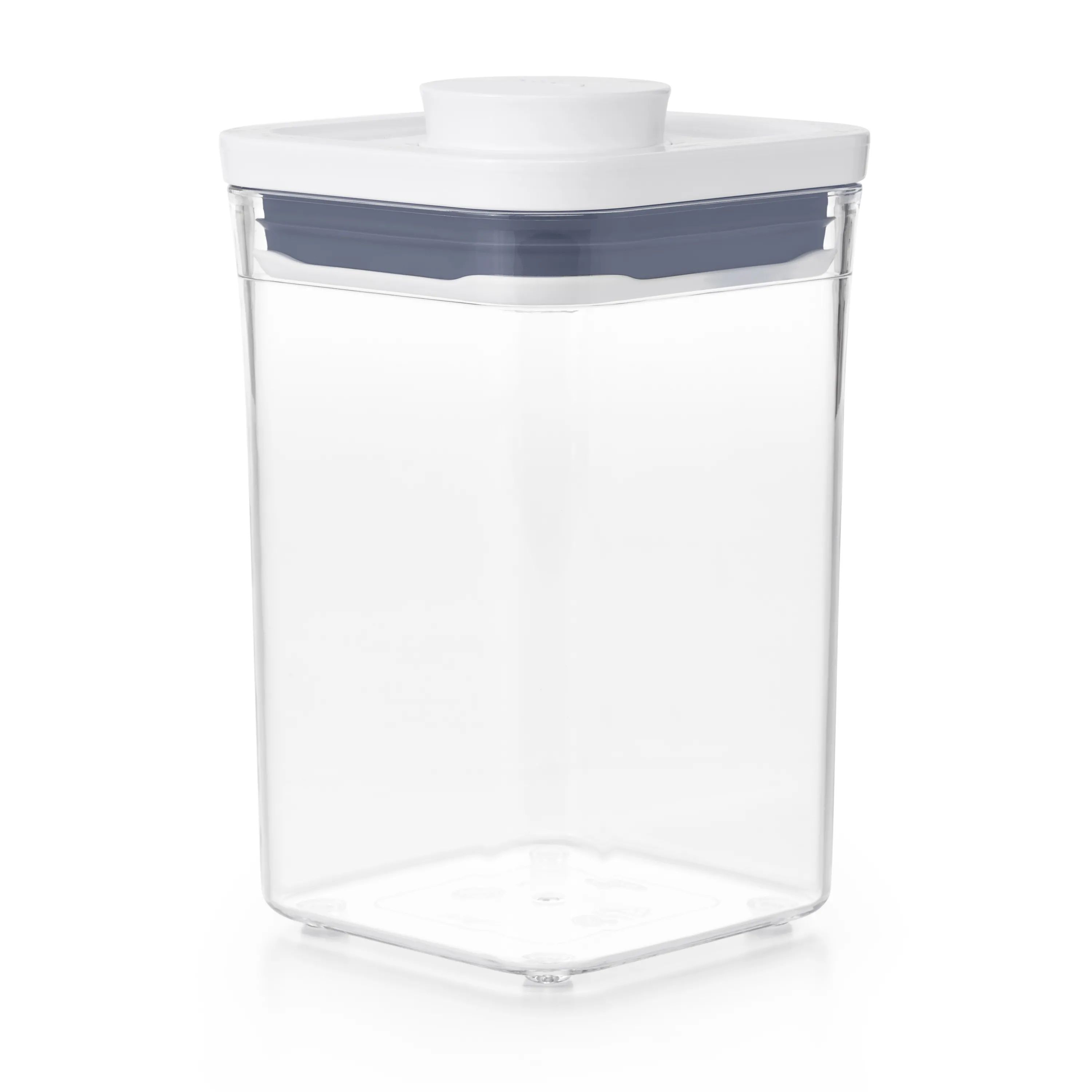 OXO Opbevaringsbokse POP Opbevaringsboks i hvid;klar;grå, H15,7 cm x 1 L, 1