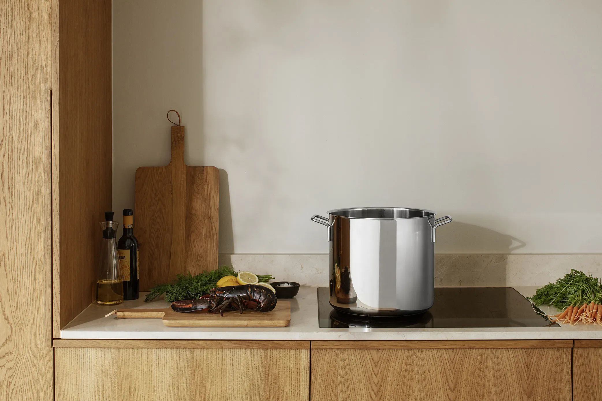 Eva Trio Gryder Stainless Steel Rec. Stainless Steel Suppegryde i Polished steel, 2