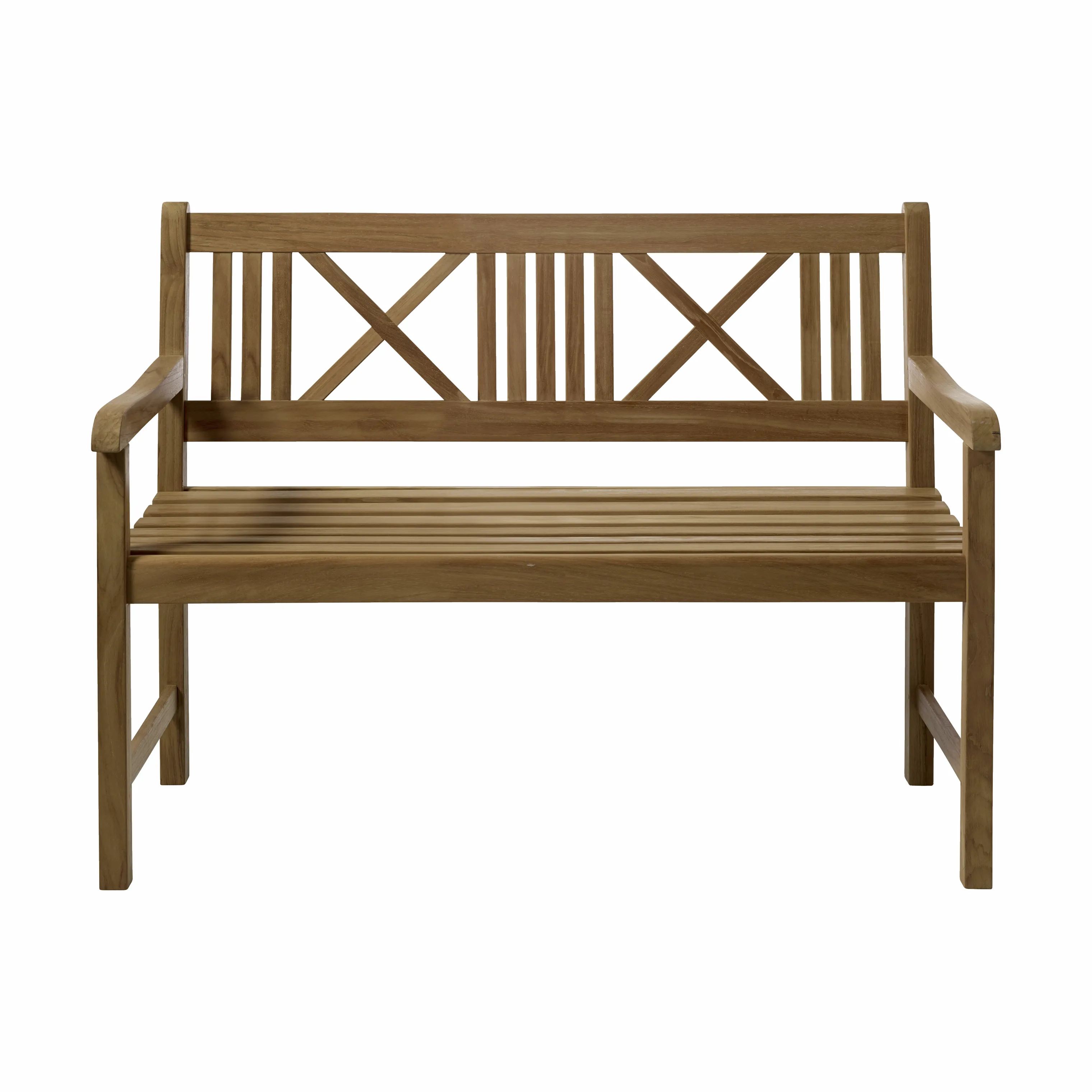 cinas Havebænke Rosenborg Havebænk i Teak, 120 cm, 1