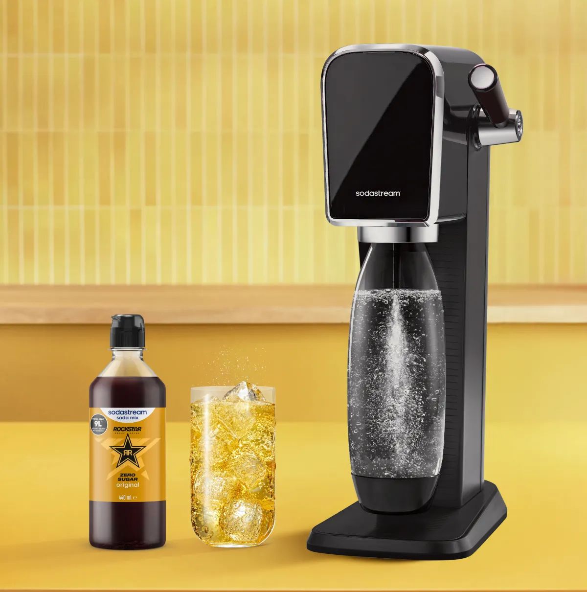 SodaStream Smagskoncentrater Sirup - Rockstar Energy Original Zero i Rockstar Energy Original Zero, 4