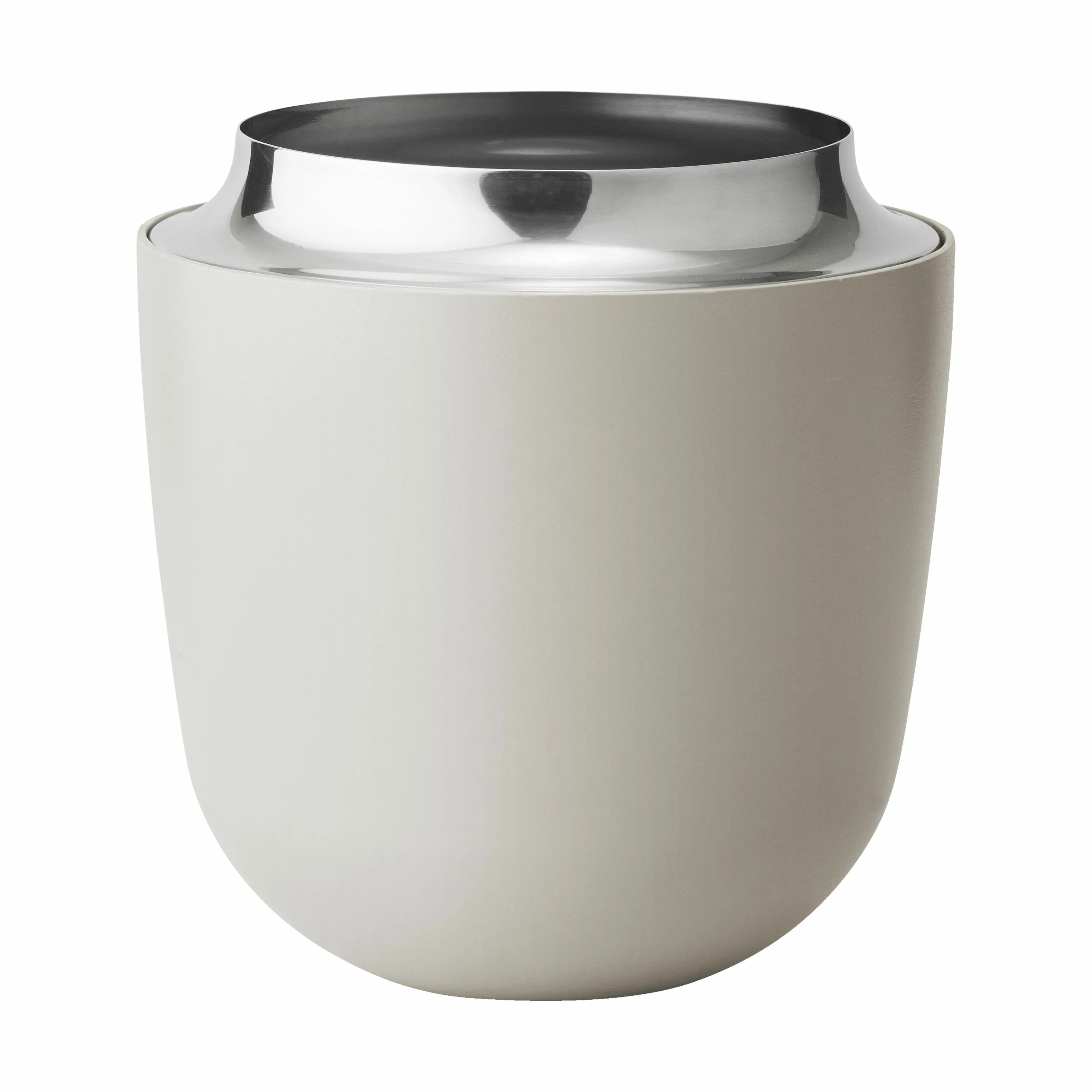 Stelton Vaser Danish modern 2.0 Concave Vase i Sand, 15 cm, 1