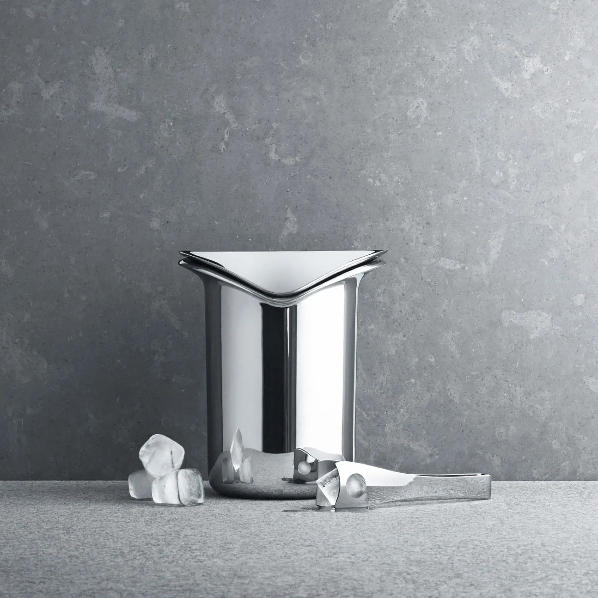 Georg Jensen Isspande Wine & Bar Isspand m. istang i Sølvfarvet, 2