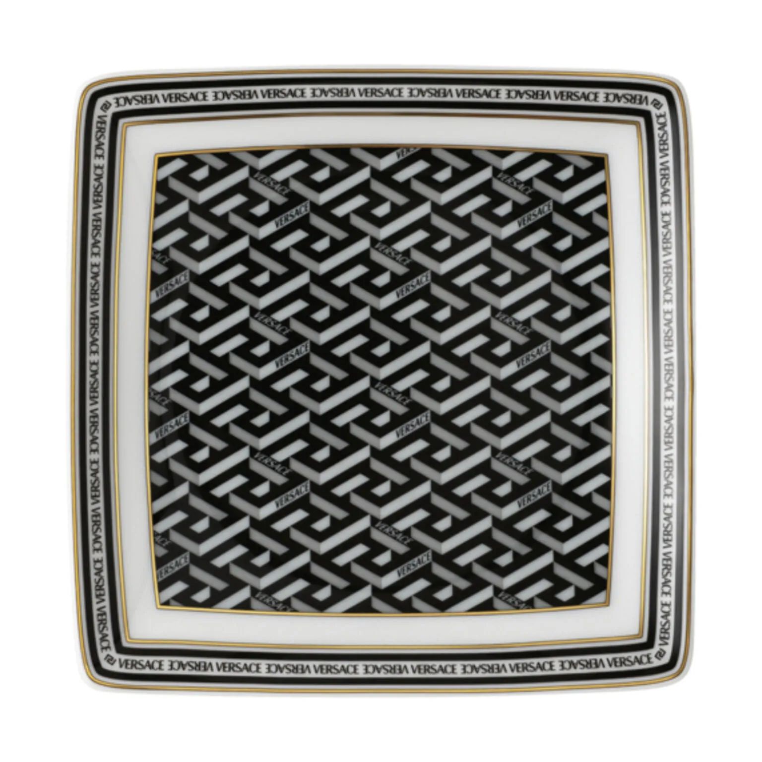 Versace Skåle Signature Skål i Sort, 11,3 cm, 1