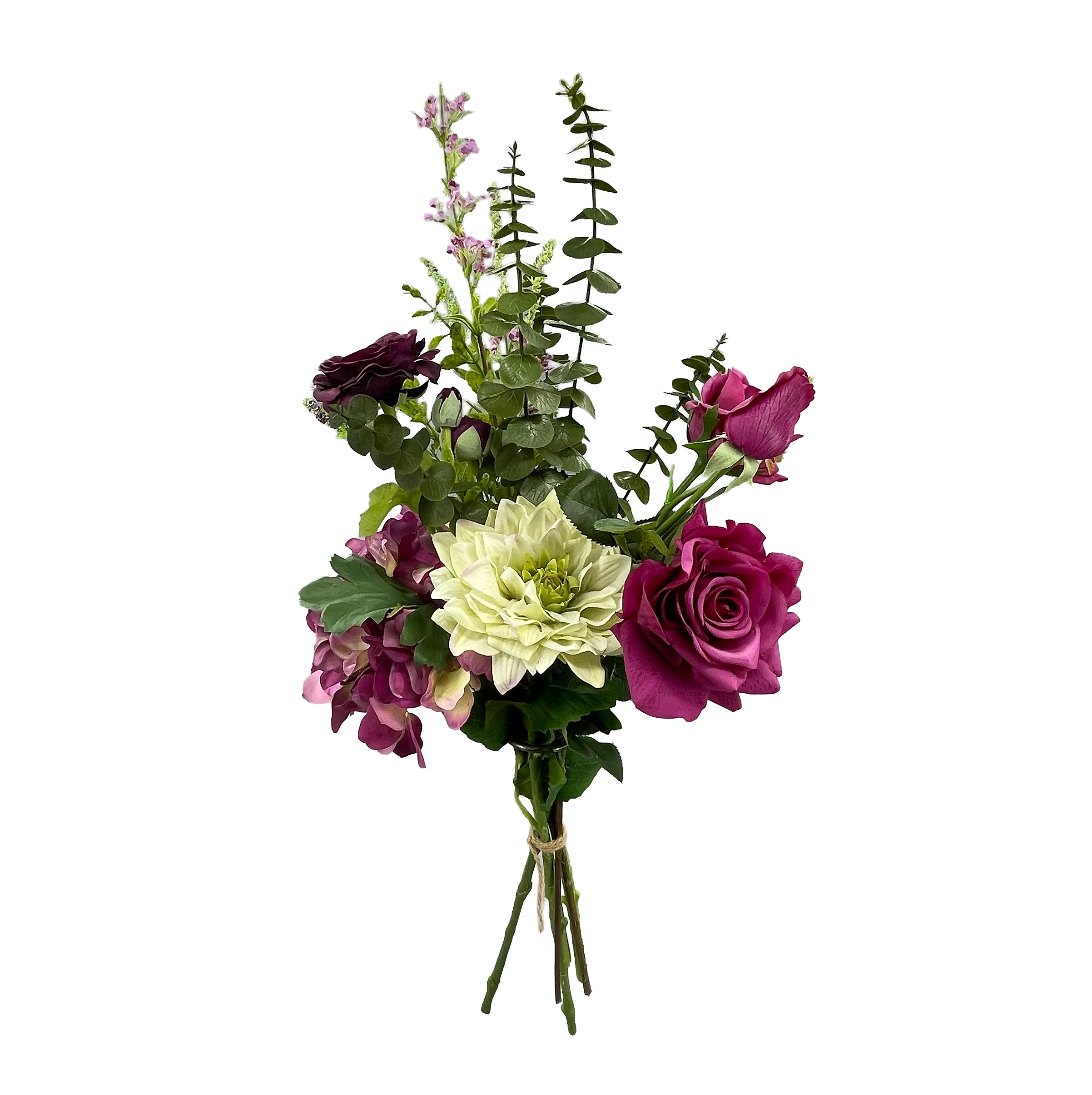 everbloom Kunstige blomster Kunstig Blomsterbuket i Lyserød, 1