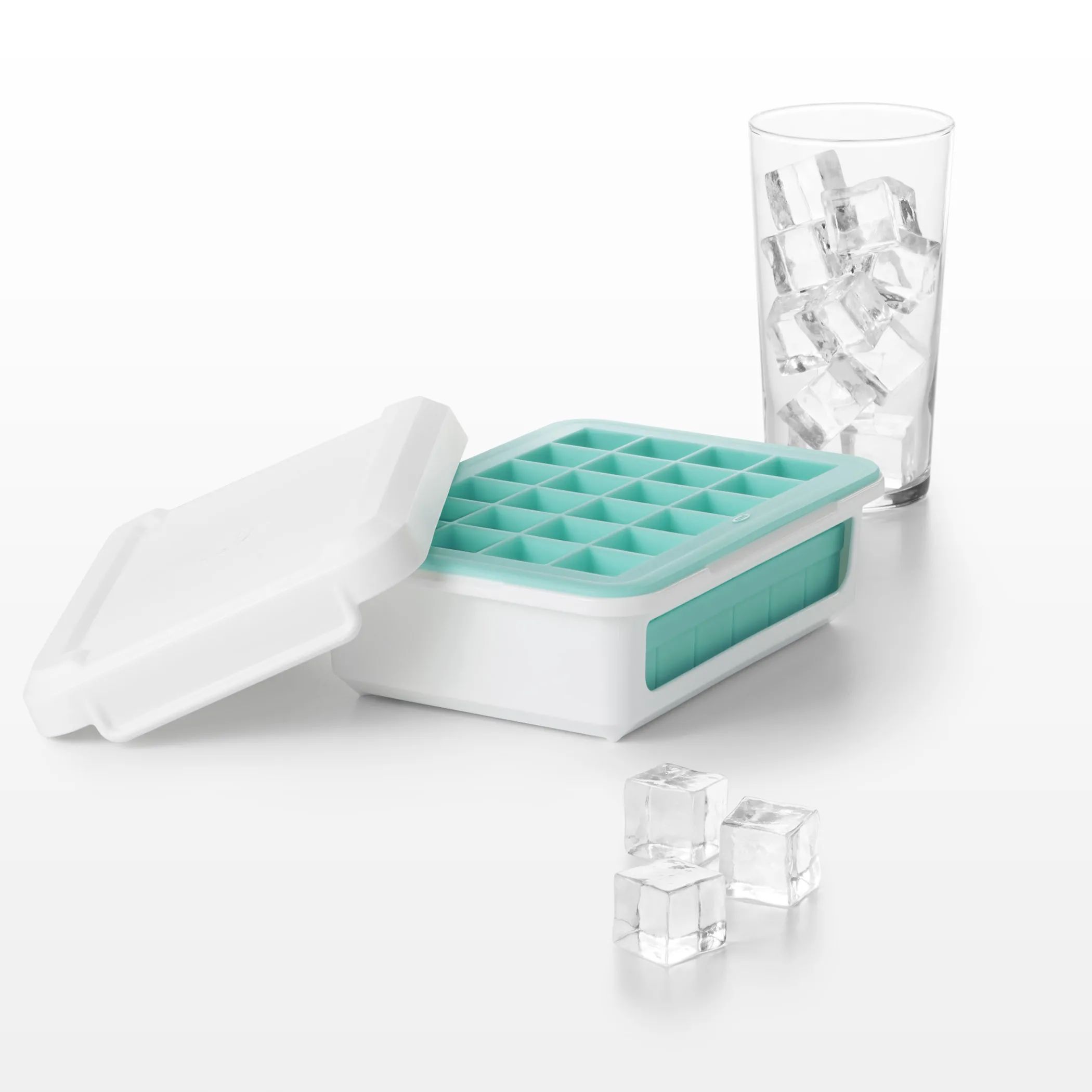 OXO Isterningebakker Good Grips Isterningebakke i Hvid/turkis, 5