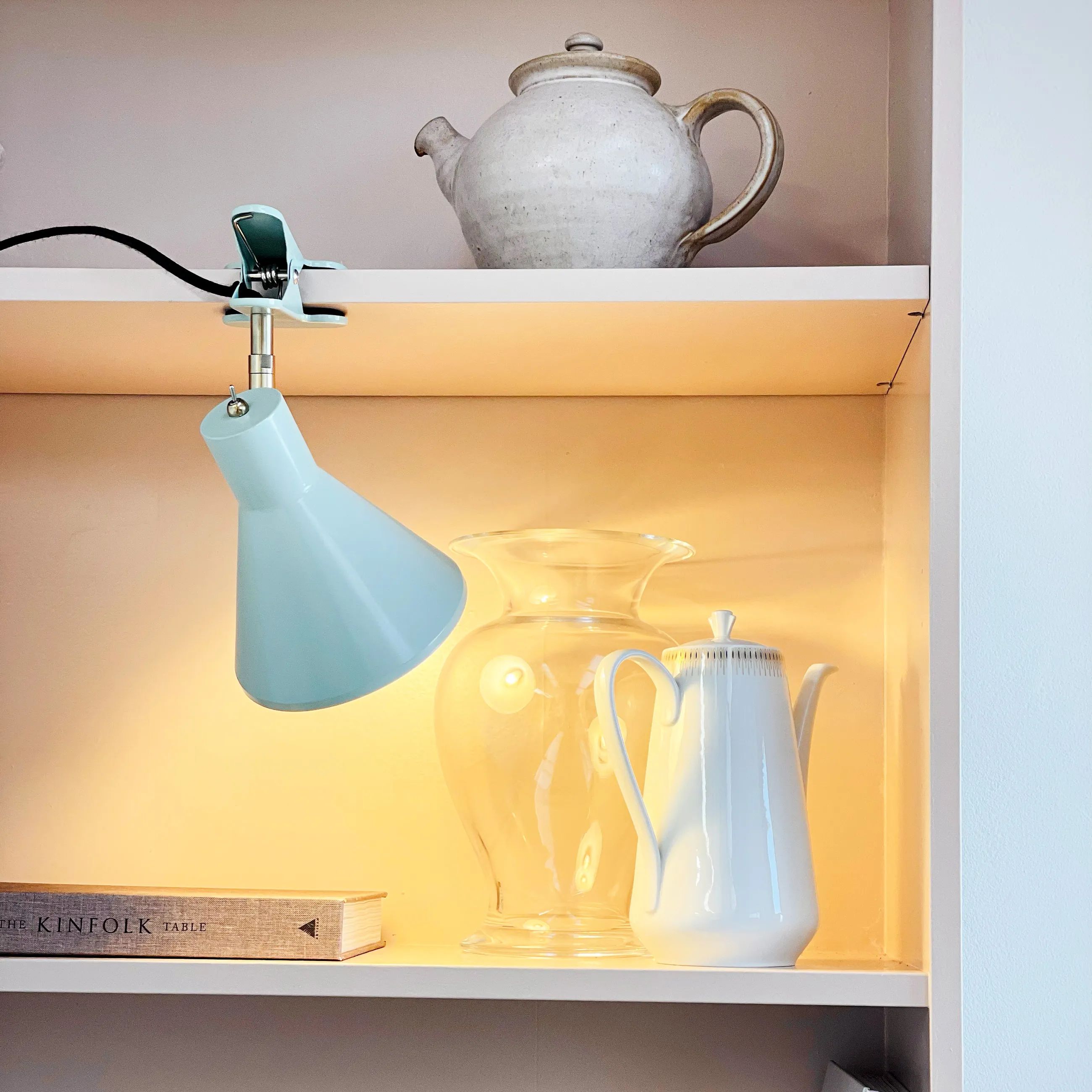 Dyberg Larsen Væglamper Sleep Klemmelampe i Mint, 2