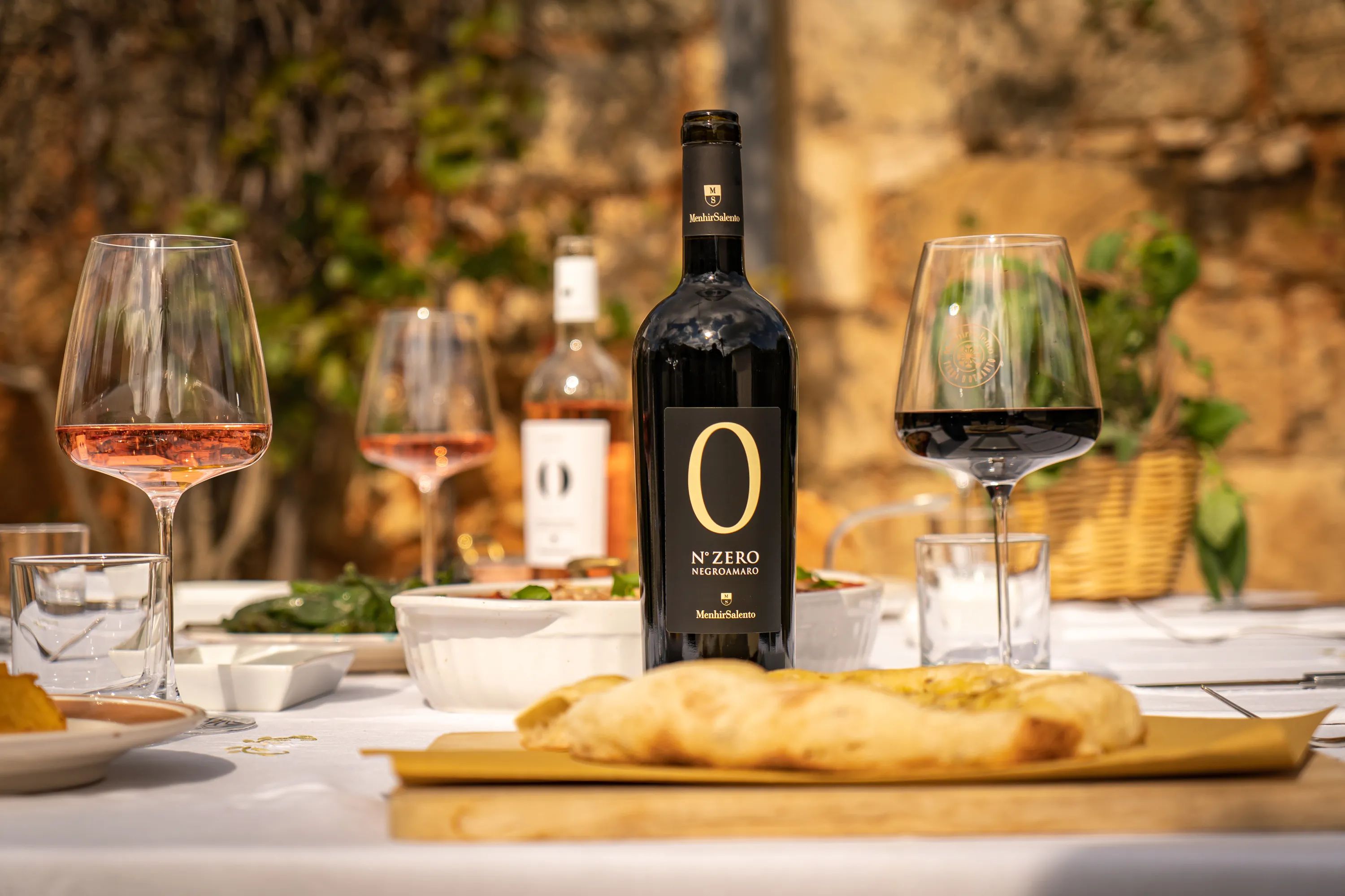 Menhir Salento Vin Zero Negroamaro Rødvin i Rød, 2