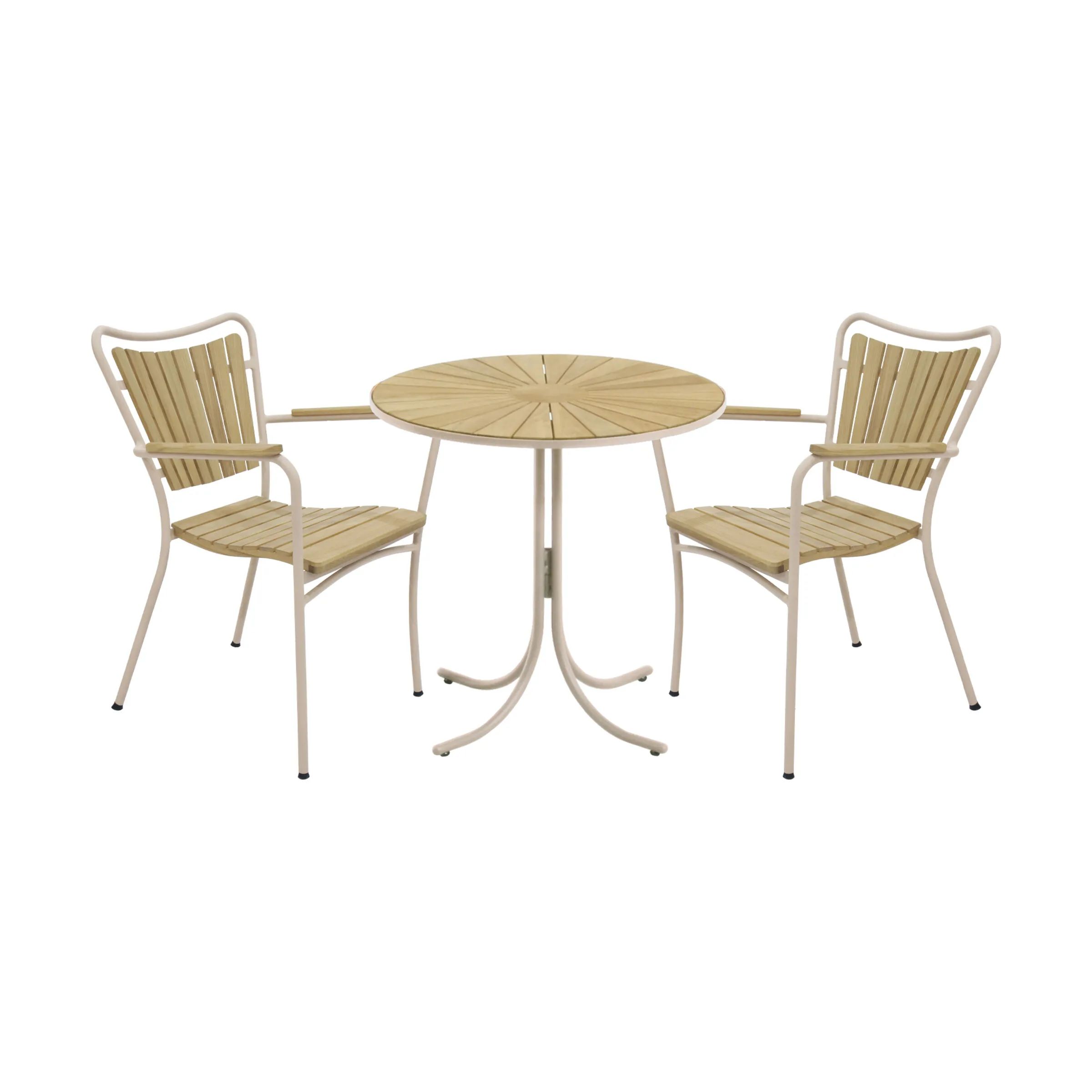 Mandalay Cafésæt Marguerit Cafésæt - 3 dele i Taupe, 70 cm, 1