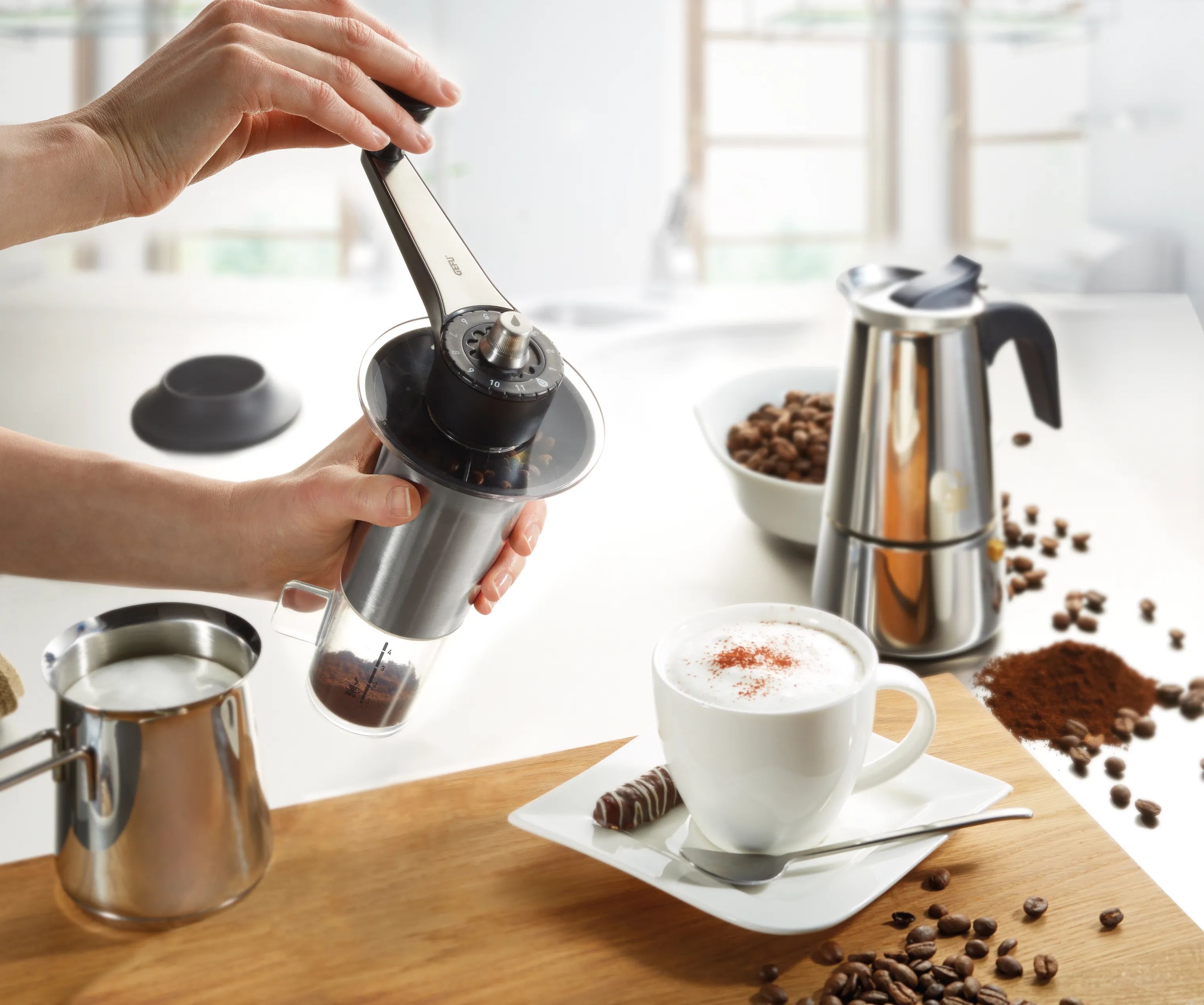 Gefu Kaffekværne Lorenzo Kaffekværn i Sort, 2