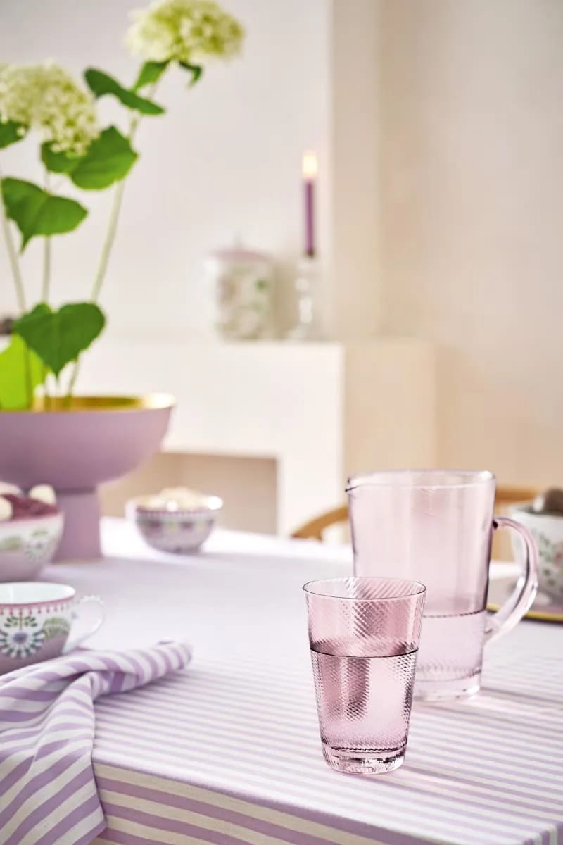 PIP Studio Highball glas Lily & Lotus Highball Glas i lilac, 2