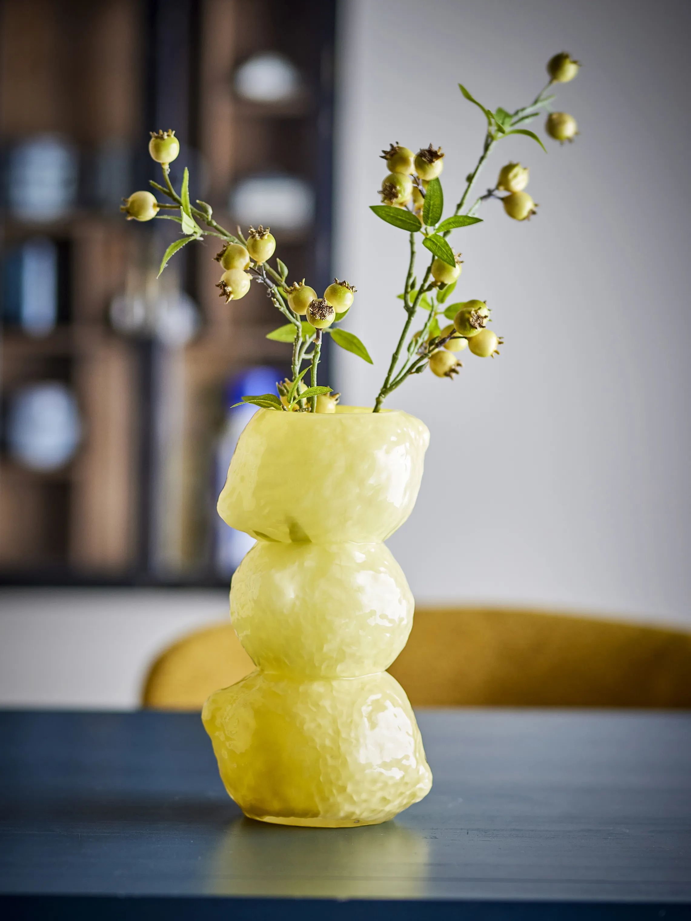 Creative Collection Vaser Limone Vase i Gul, 2
