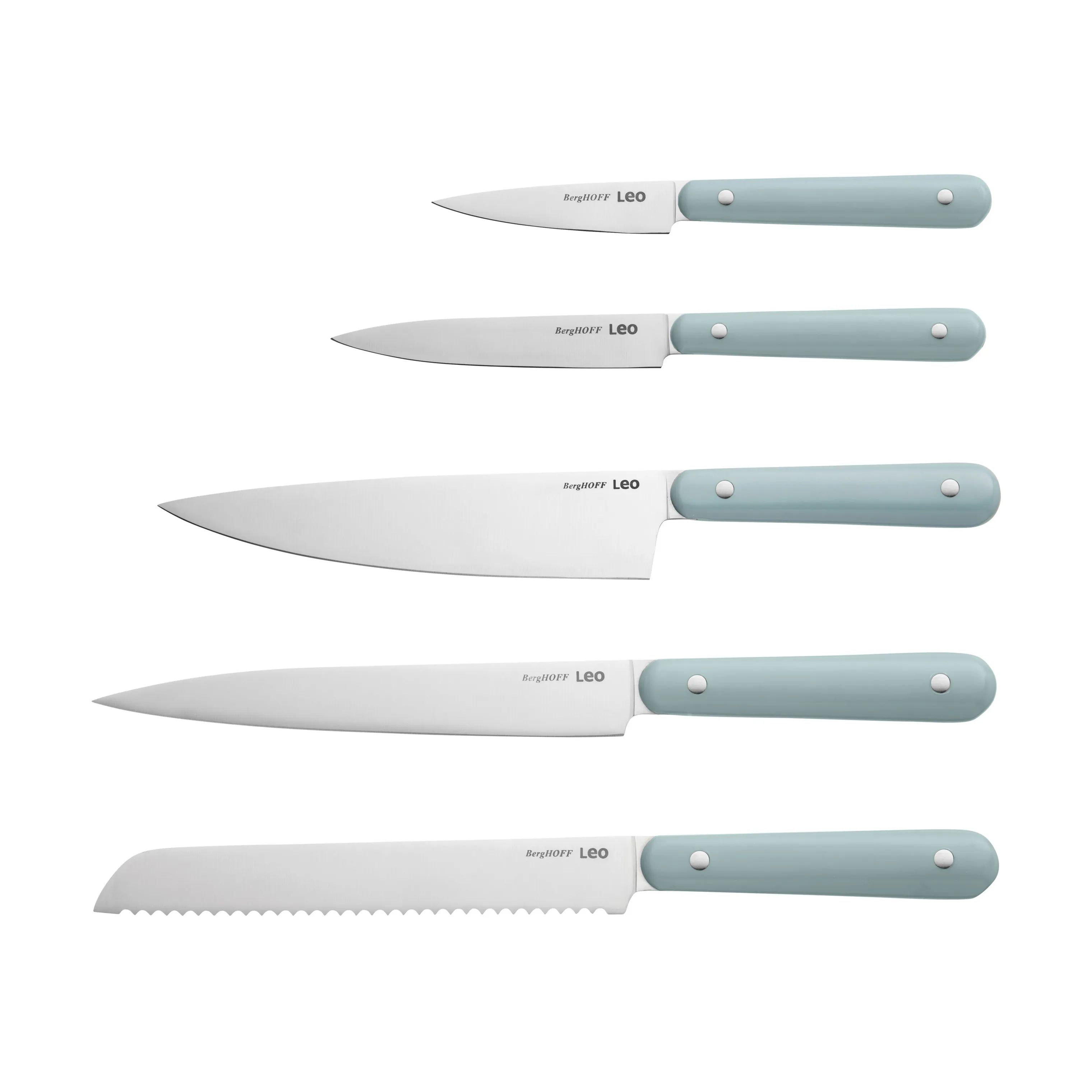 BergHOFF Knivsæt Glints Slate Knivsæt - 5 dele i Blå, 1