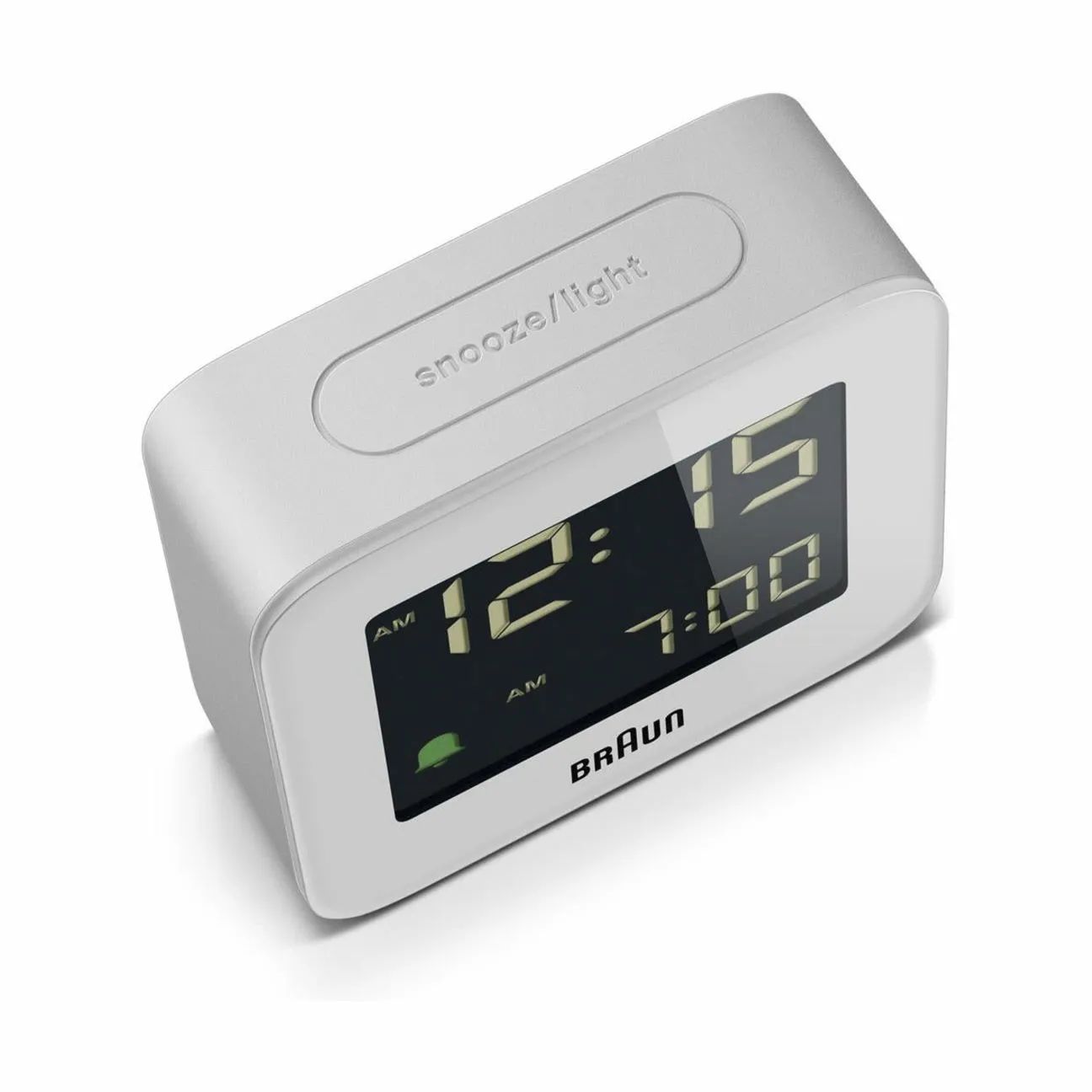 Braun Vækkeure Vækkeur BC08 i hvid, 2