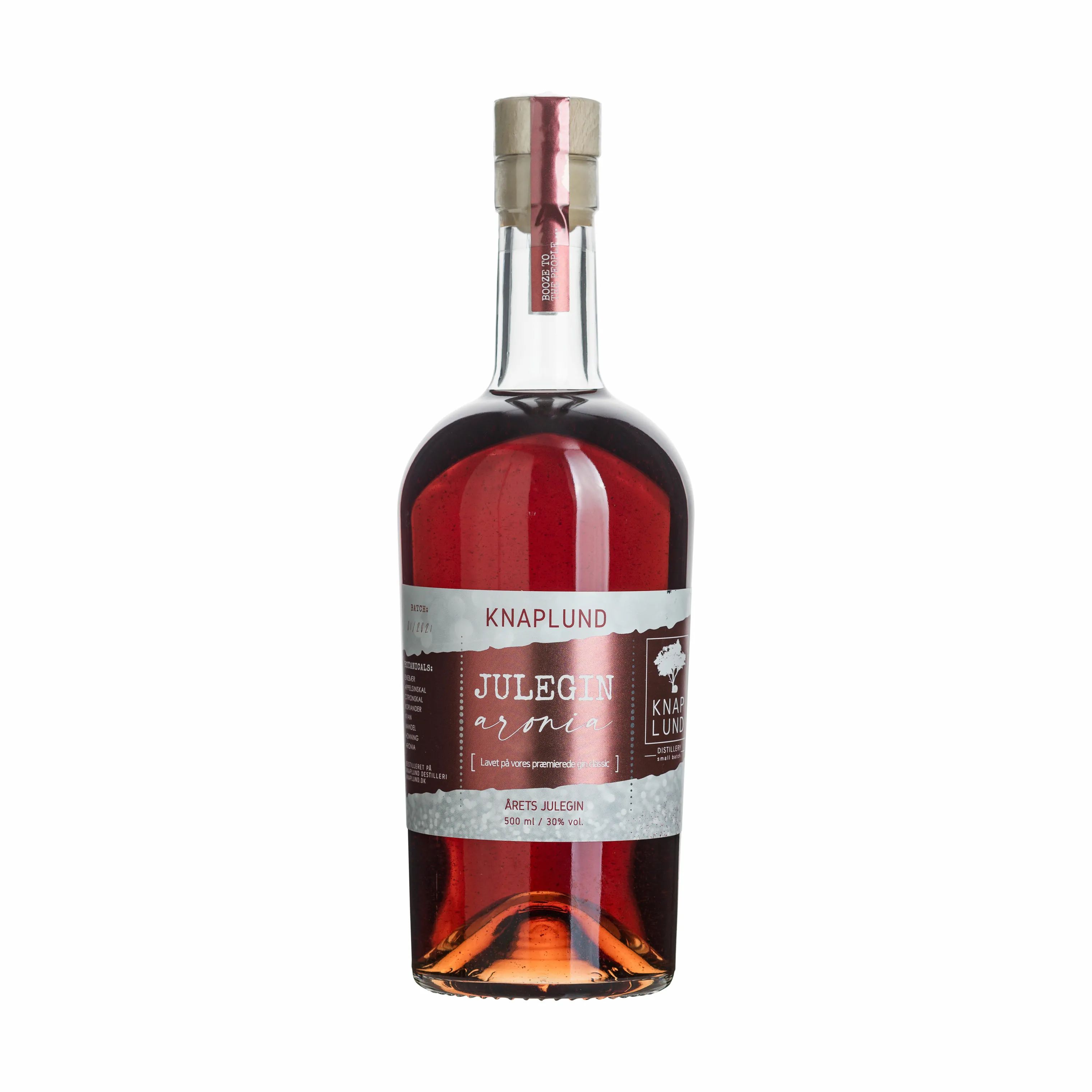 Knaplund Spiritus Julegin - Aronia i Rød, 1