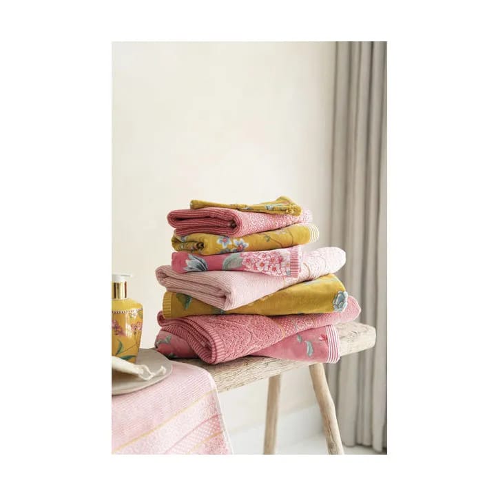 PIP Studio Håndklæder Soft Zellige Håndklæde i Rød, B30 x L50 cm, 4