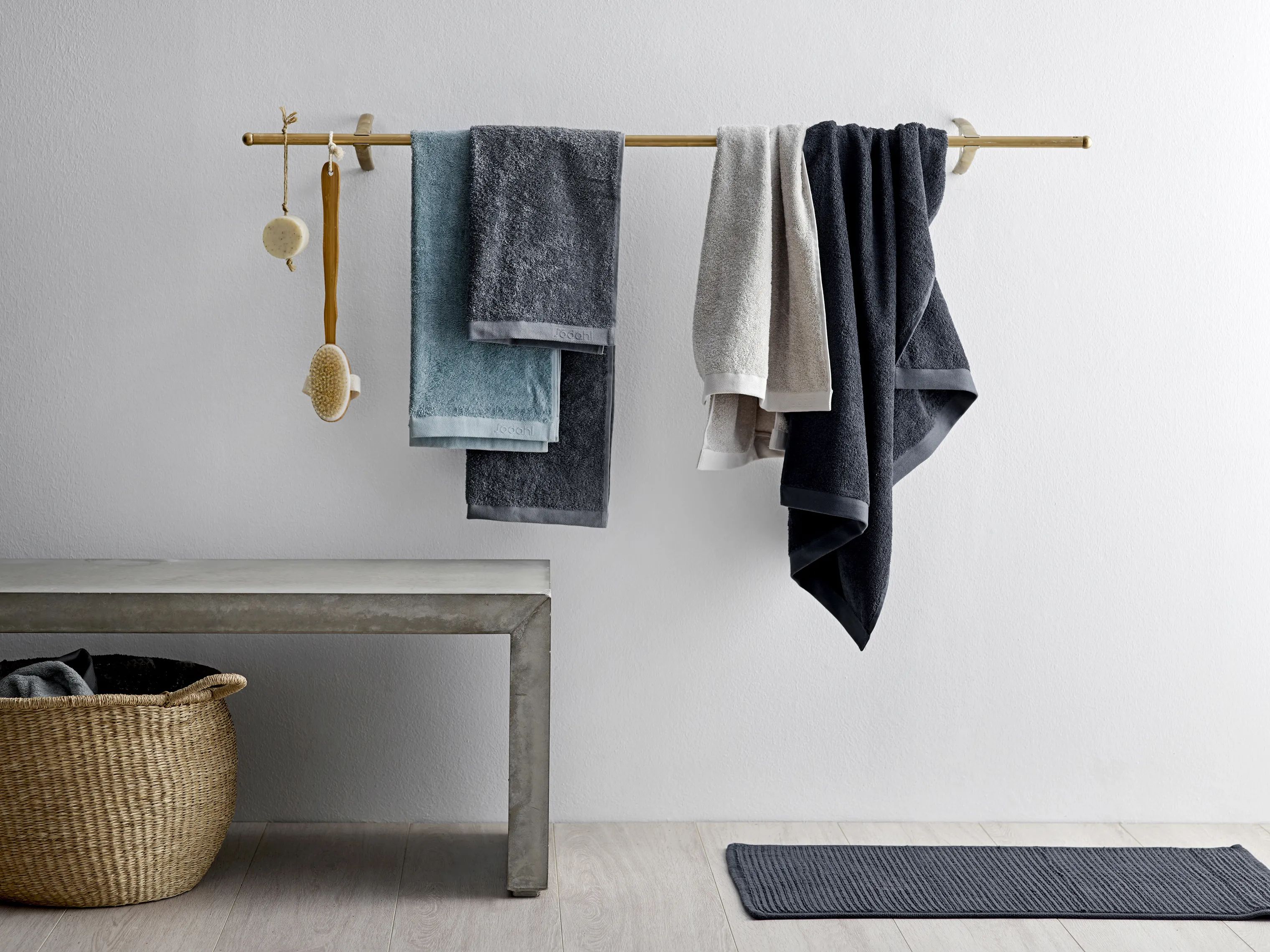 Södahl Vaskeklude Organic Comfort Vaskeklud i Grey, 2