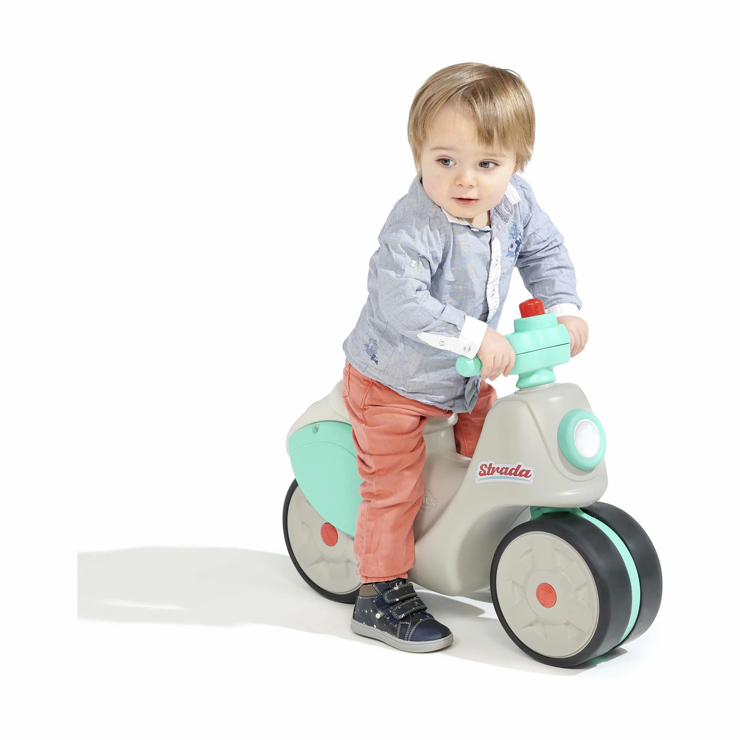 FALK Øvrig udeleg Vintage Strada Scooter i beige/mint, 3