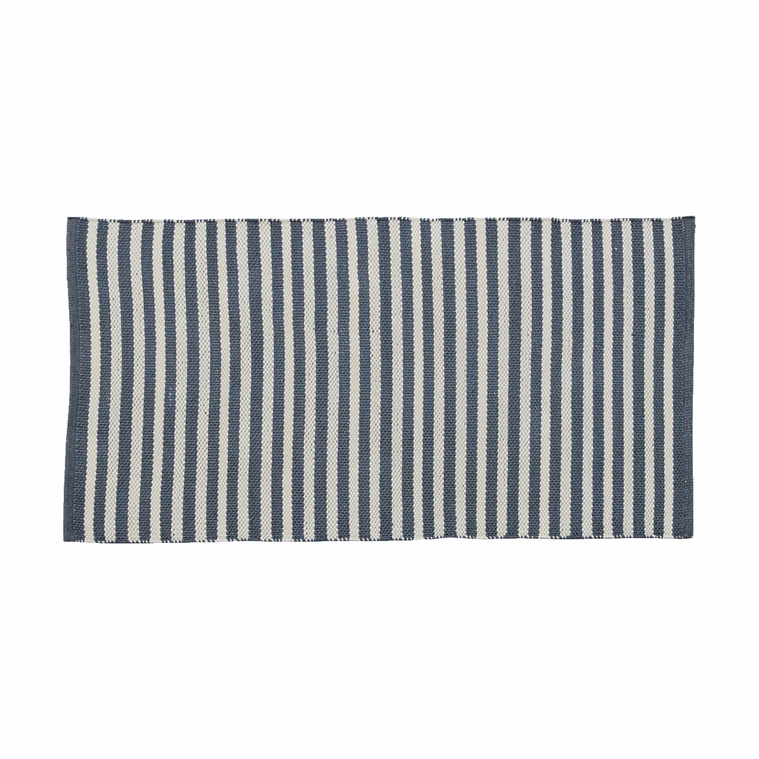 Lene Bjerre Gulvtæpper Strivie Gulvæppe i Grey/Off White, B70 x L140 cm, 1