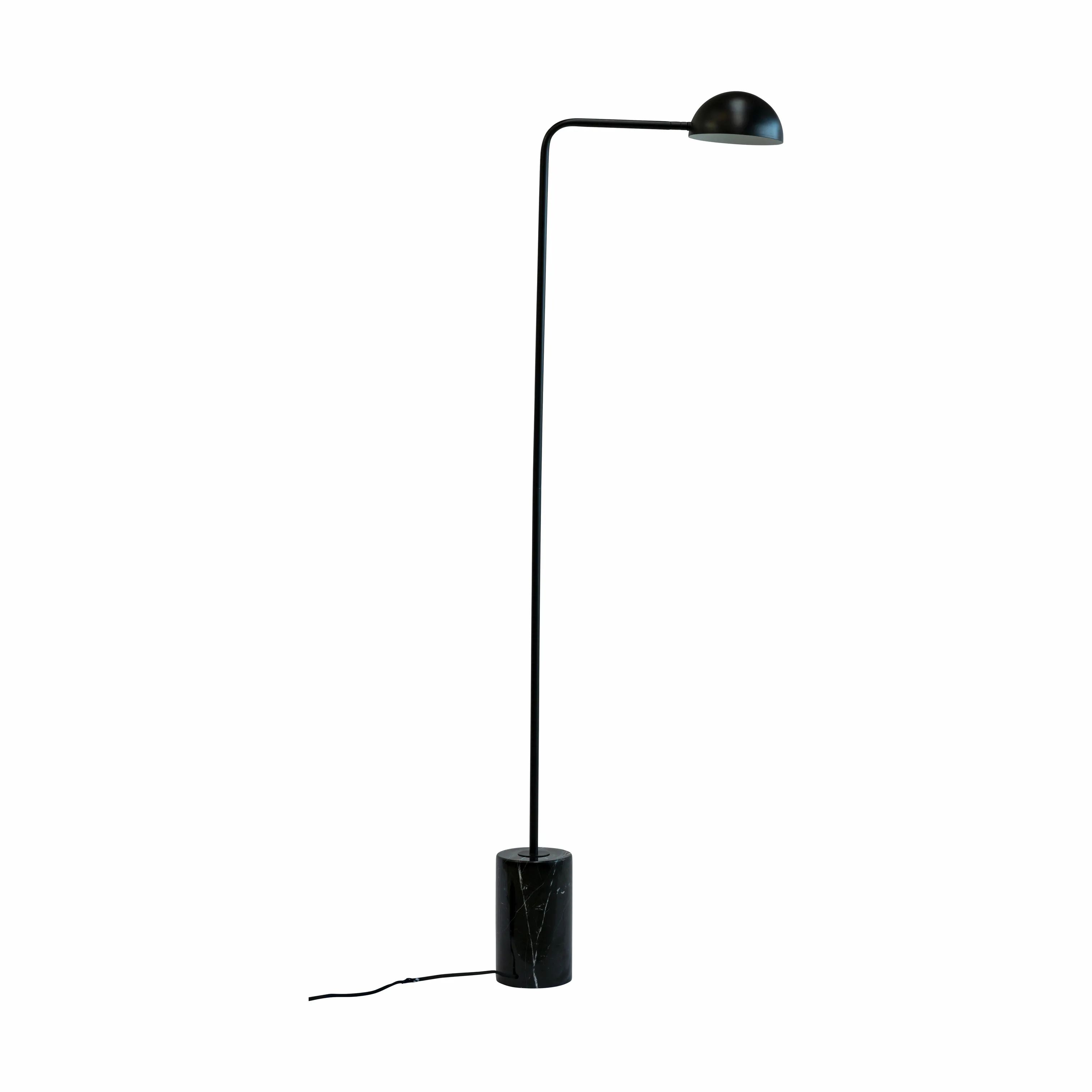 Dyberg Larsen Gulvlamper Marble Gulvlampe i Mat sort, 1