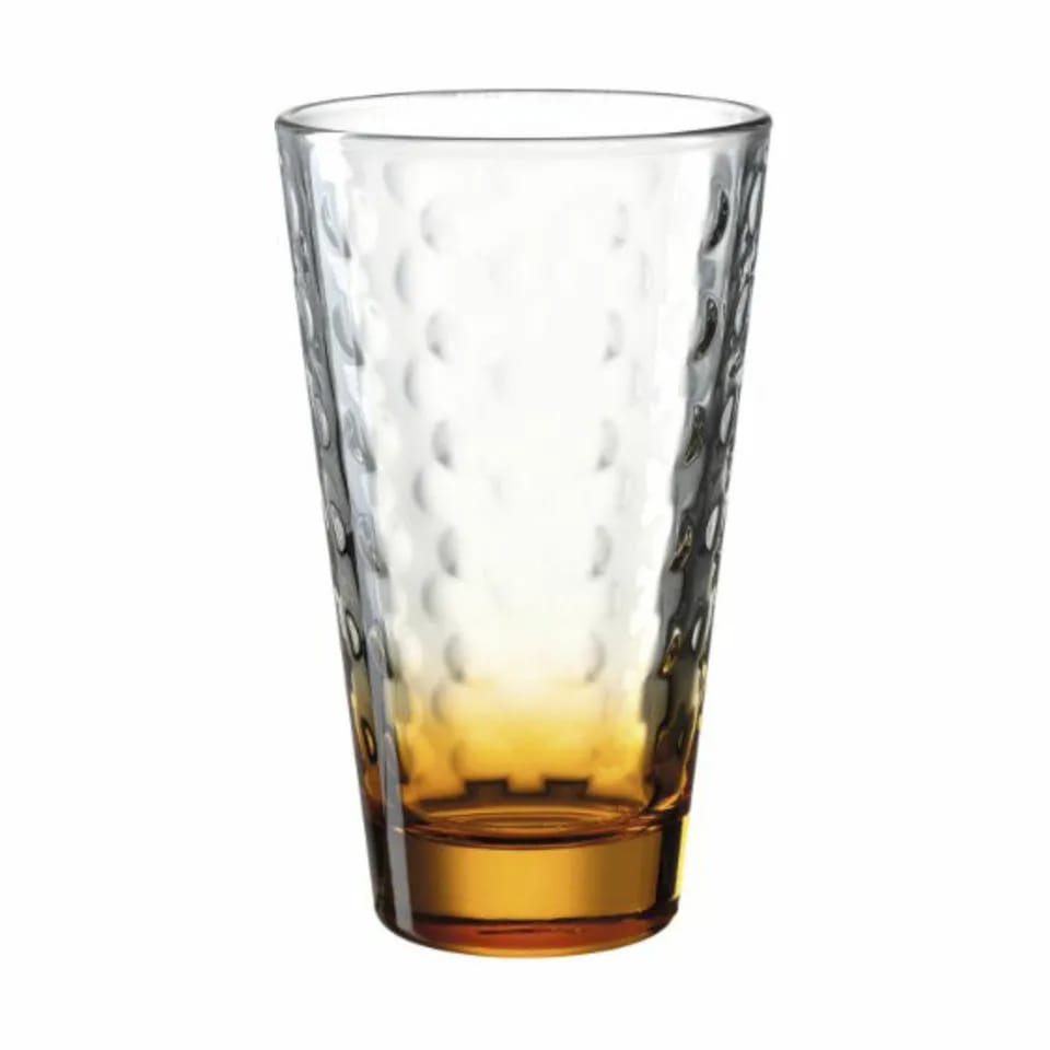 Leonardo Vandglas Leonardo Vandglas - 6 stk. i Klar/orange, 30 cl, 2