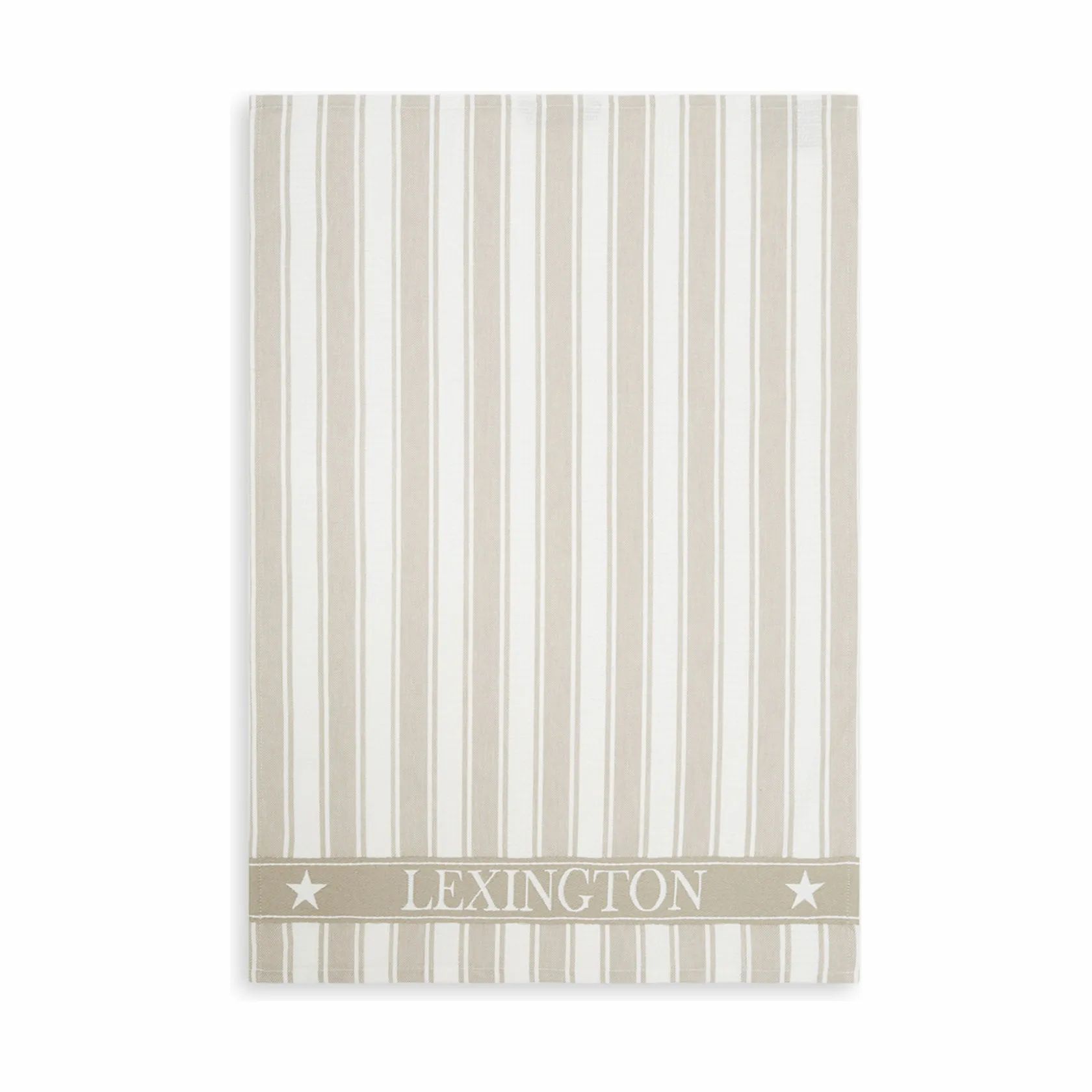 Lexington Viskestykker Icons Cotton Twill Waffle Viskestykke i Beige/White, B50 x L70 cm, 1