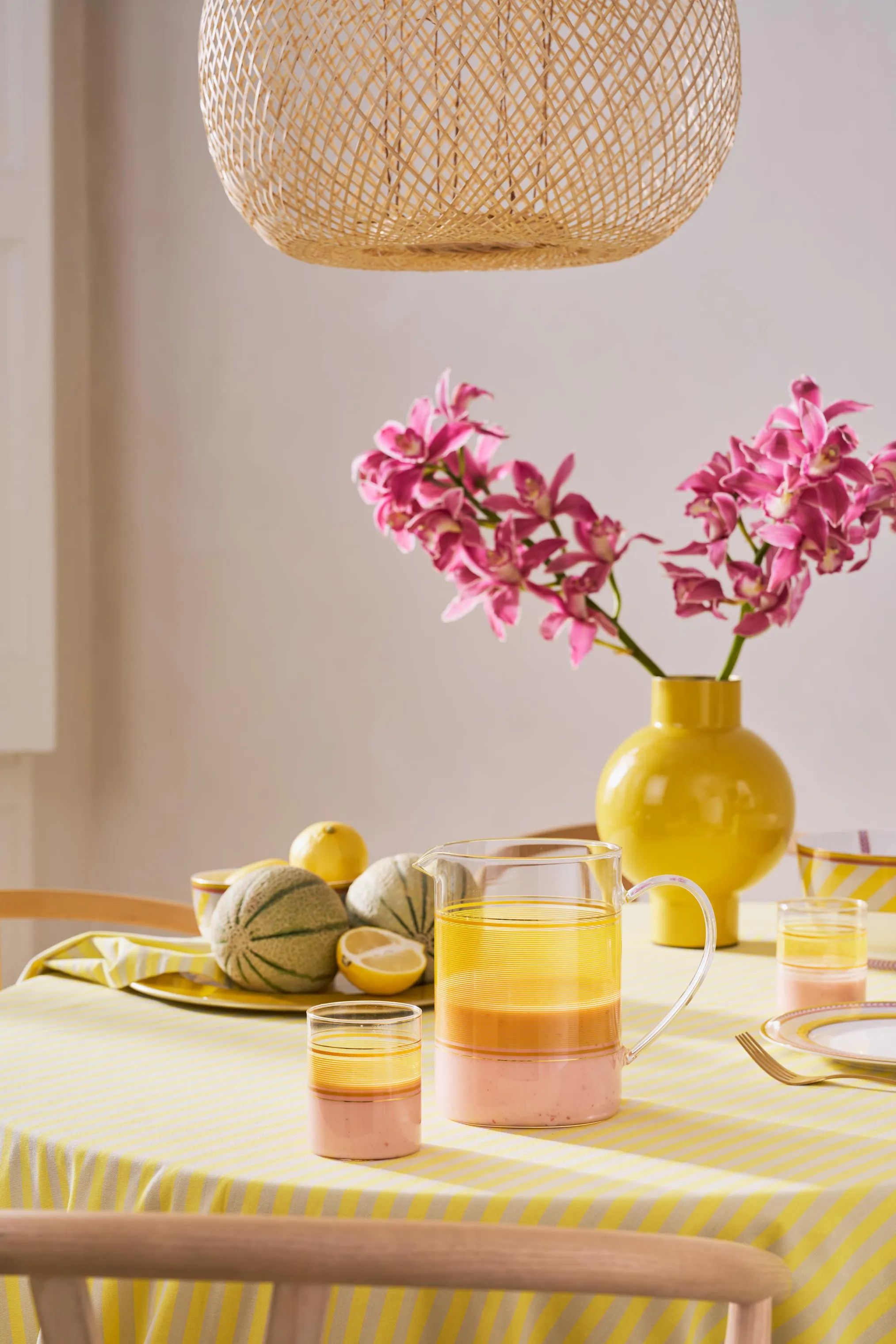 PIP Studio Vandglas PIP Chique Glas - 6 stk. i Yellow, 2