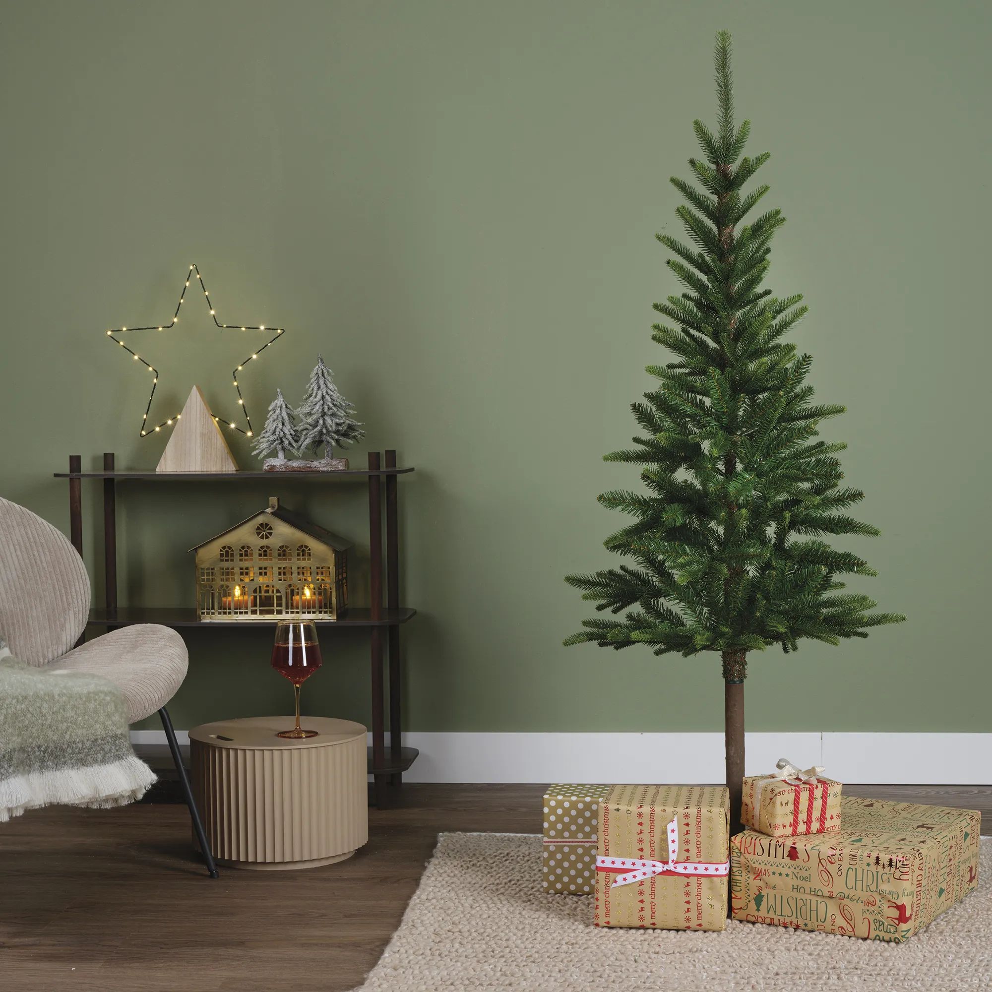 Casa Christmas Juletræer Alpbach Fir Kunstigt Juletræ i 150 cm, 2