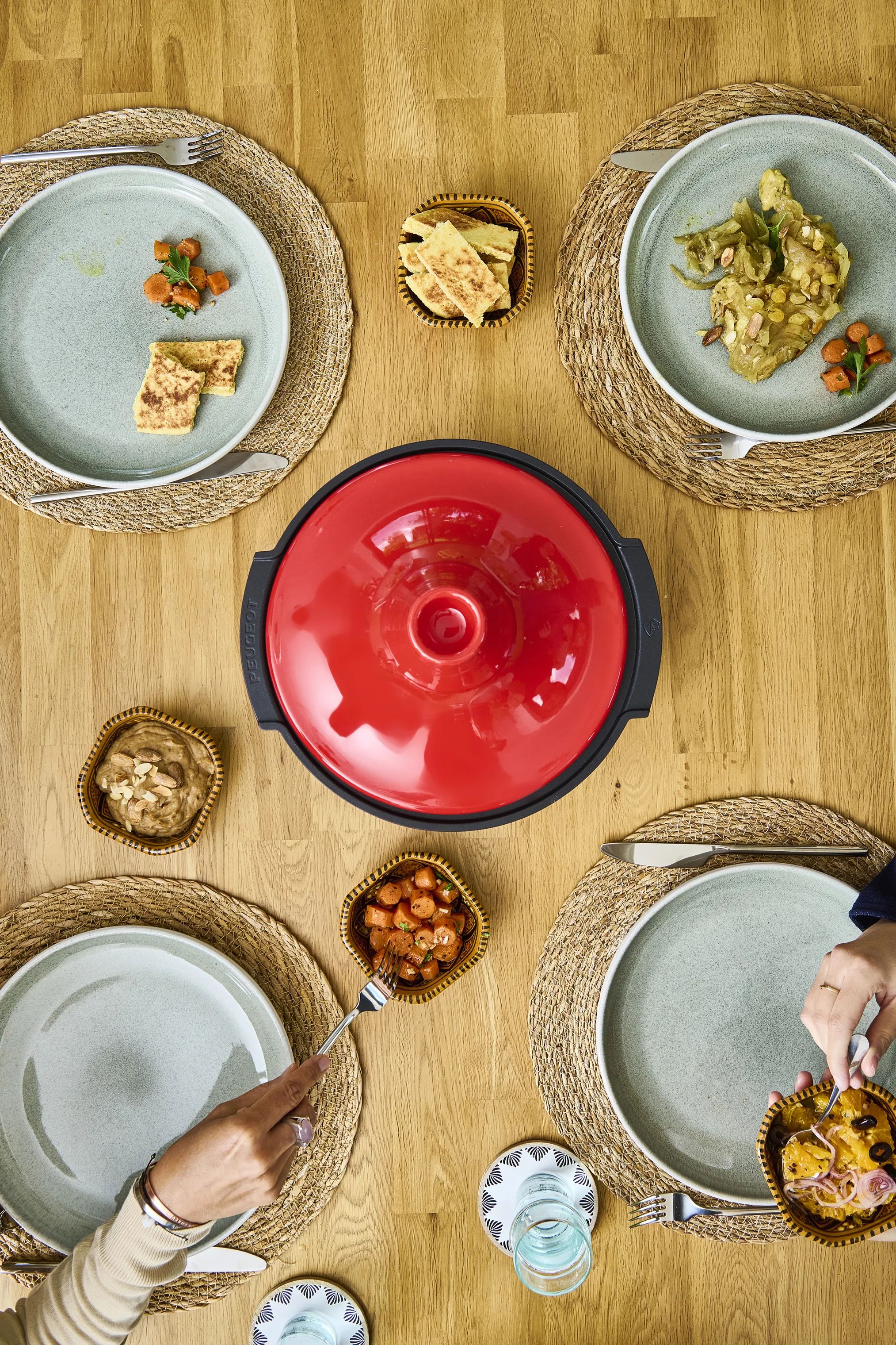 Peugeot Stegesøer Appolia Tagine i Rød, 2