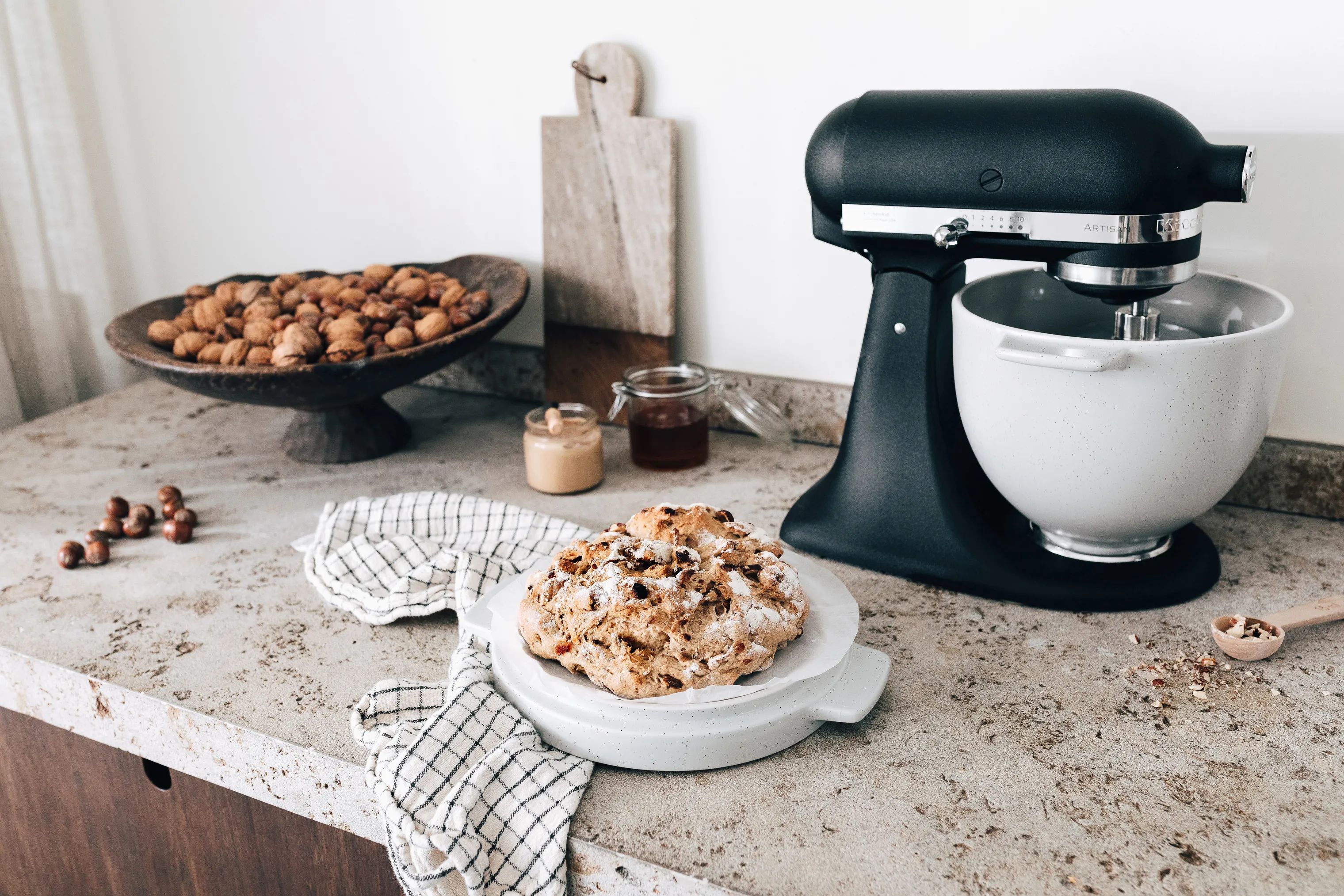 KitchenAid Tilbehør til røremaskiner Artisan Brødskål 5KSM2CB5BGS i Hvid, 2