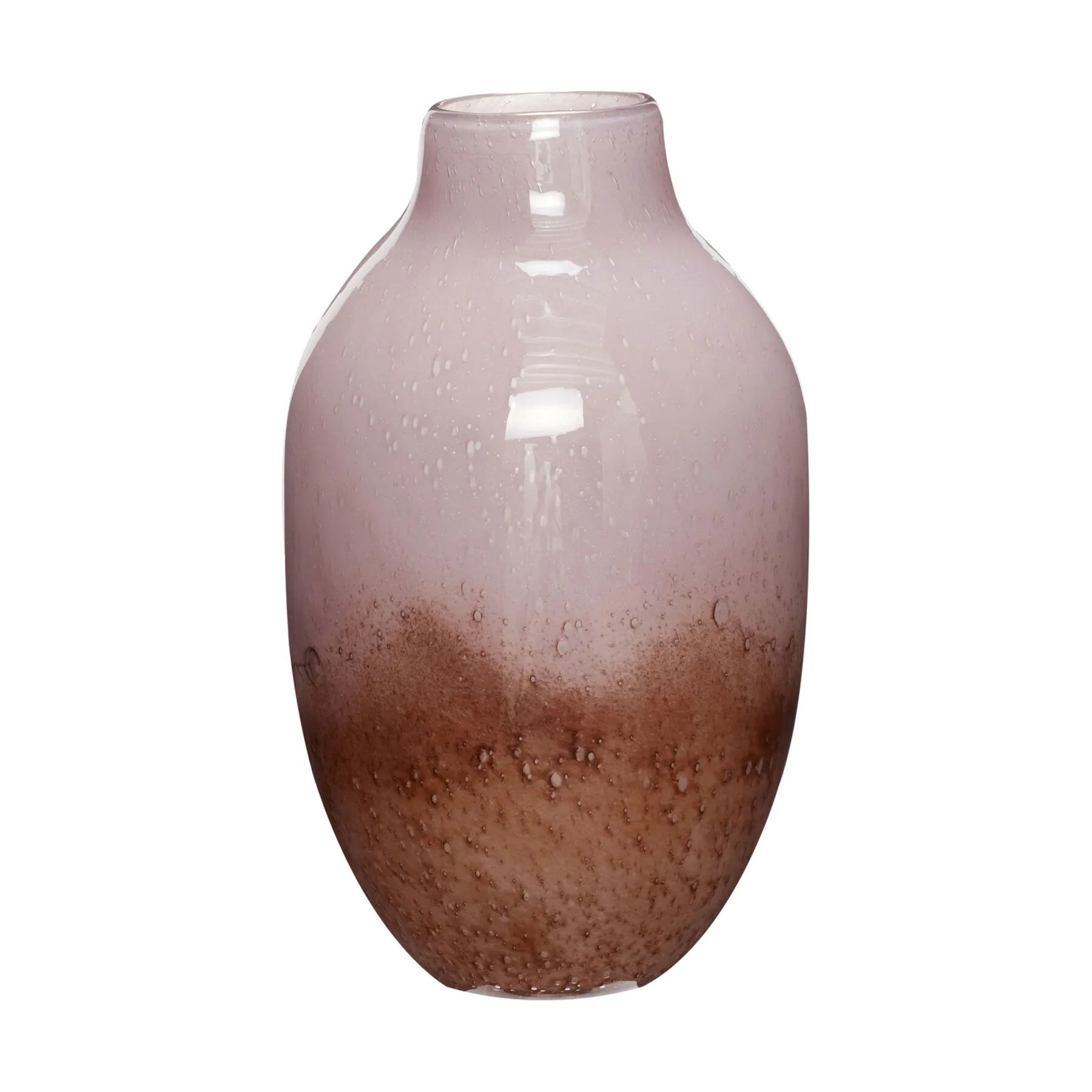 Hübsch Vaser Posy Vase i Rødbrun/Rosa, 1