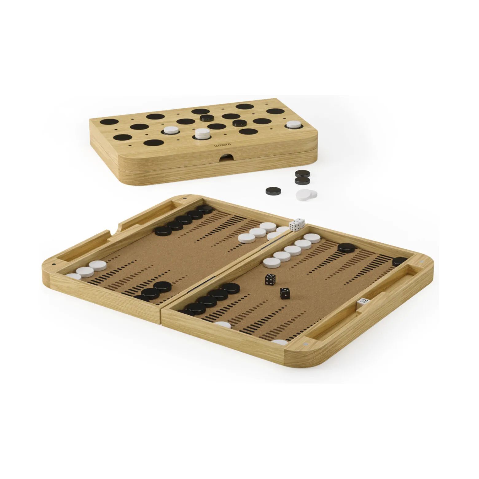 Umbra Spil Blitz Backgammon i Natur, 1