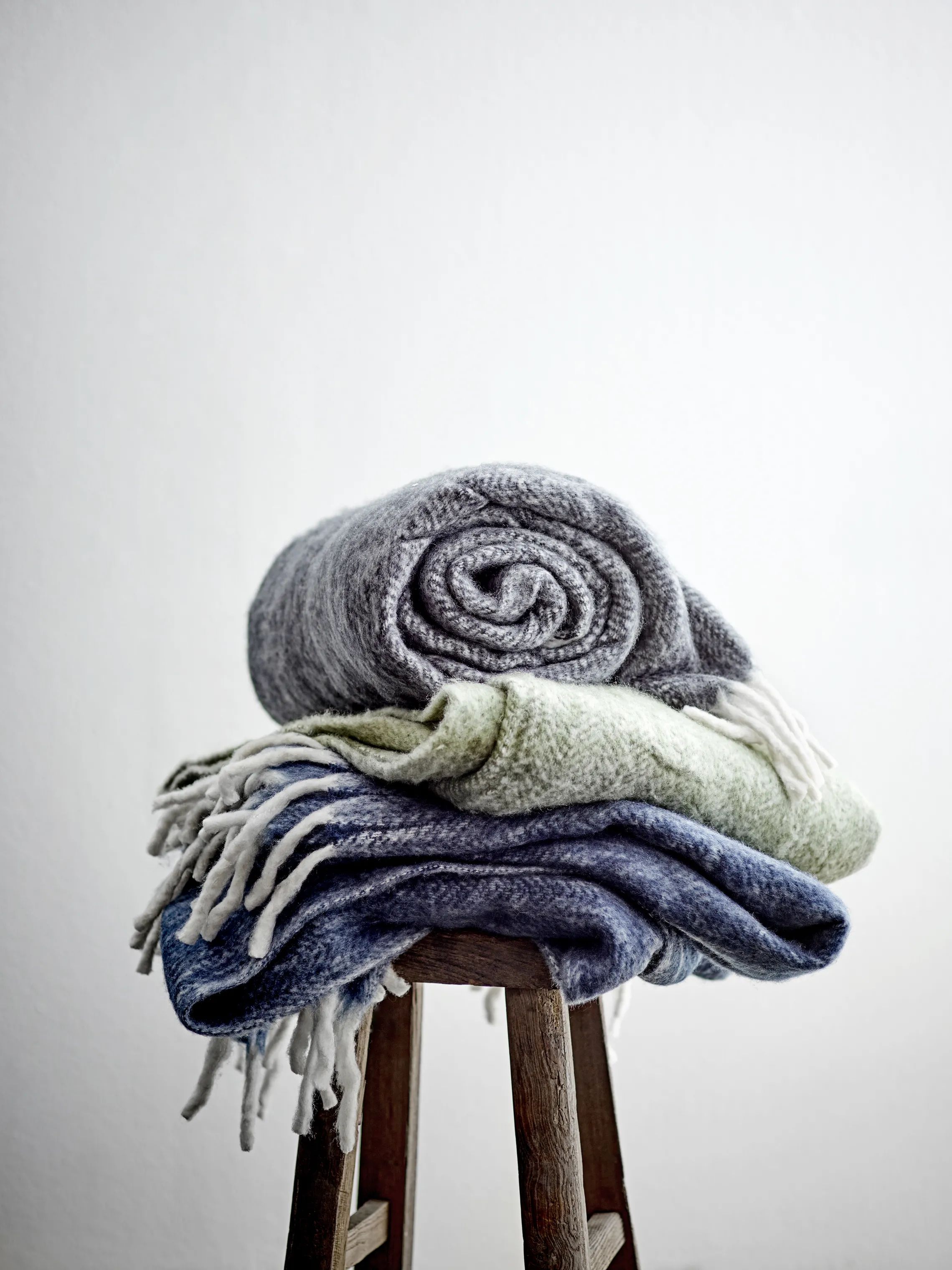 Södahl Plaider Brushed Plaid i Indigo, 3