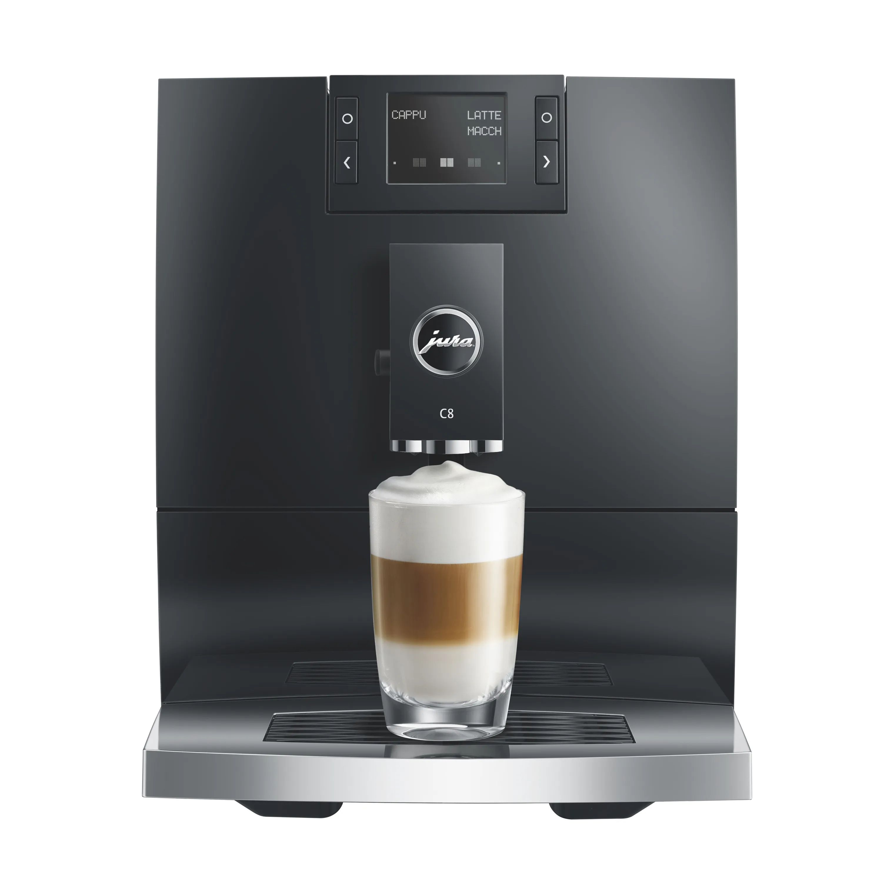JURA Kaffemaskiner C8 (EA) Kaffemaskine i Piano Black, 3