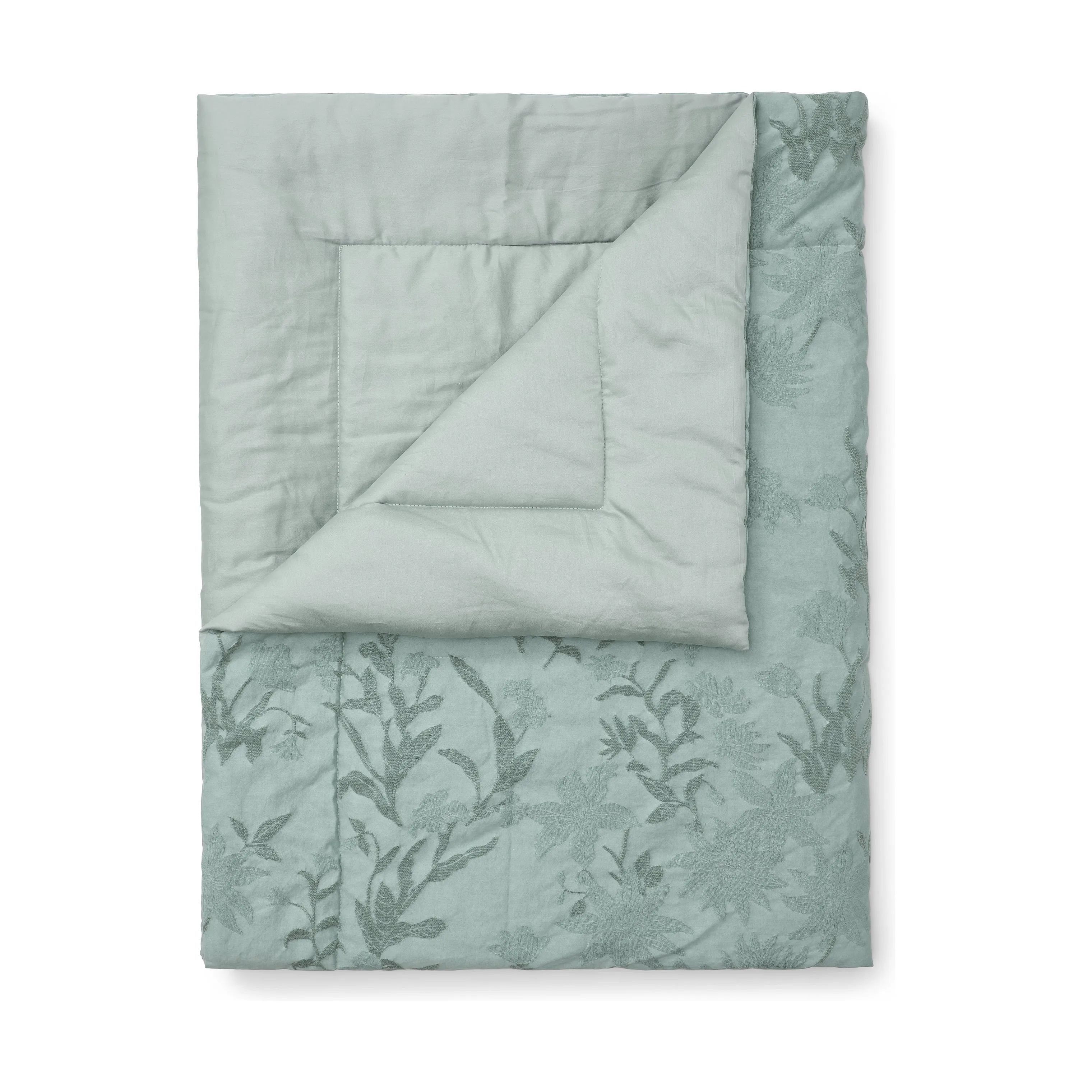 Essenza Sengetæpper Claudine Sengetæppe i Dusty teal, B220 x L265 cm, 1