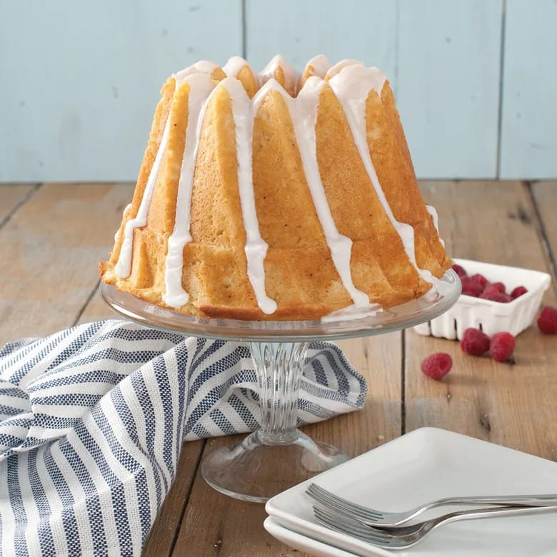 Nordic Ware Øvrige bageforme Kugelhopf Bundt Kageform i Sølvfarvet, 2