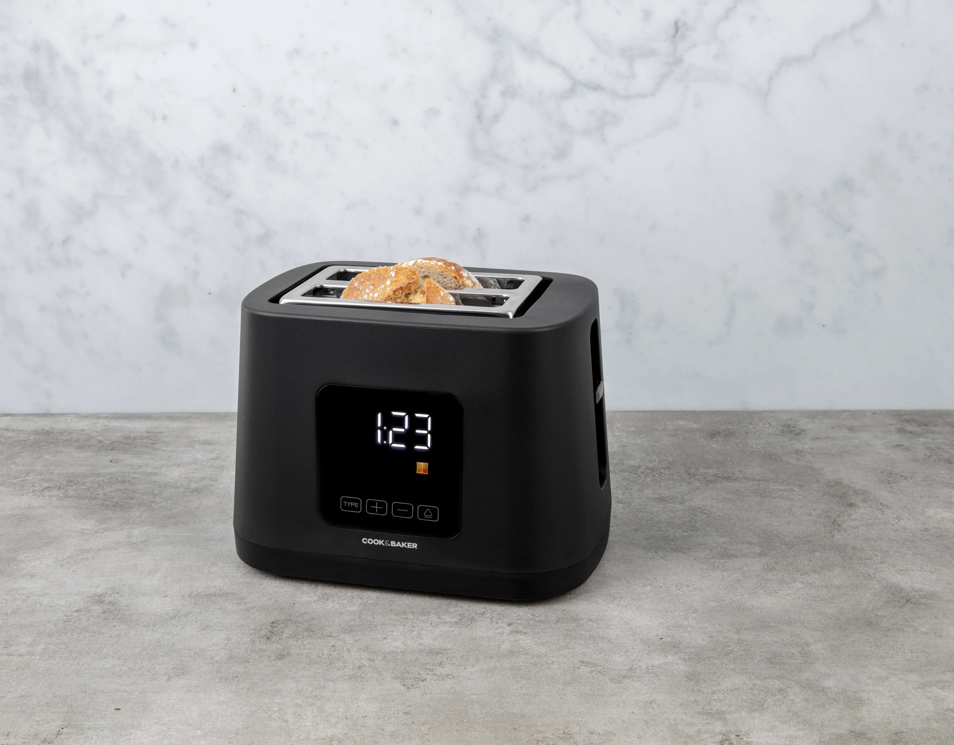 Cook & Baker Brødristere Premium Brødrister i Sort, 2