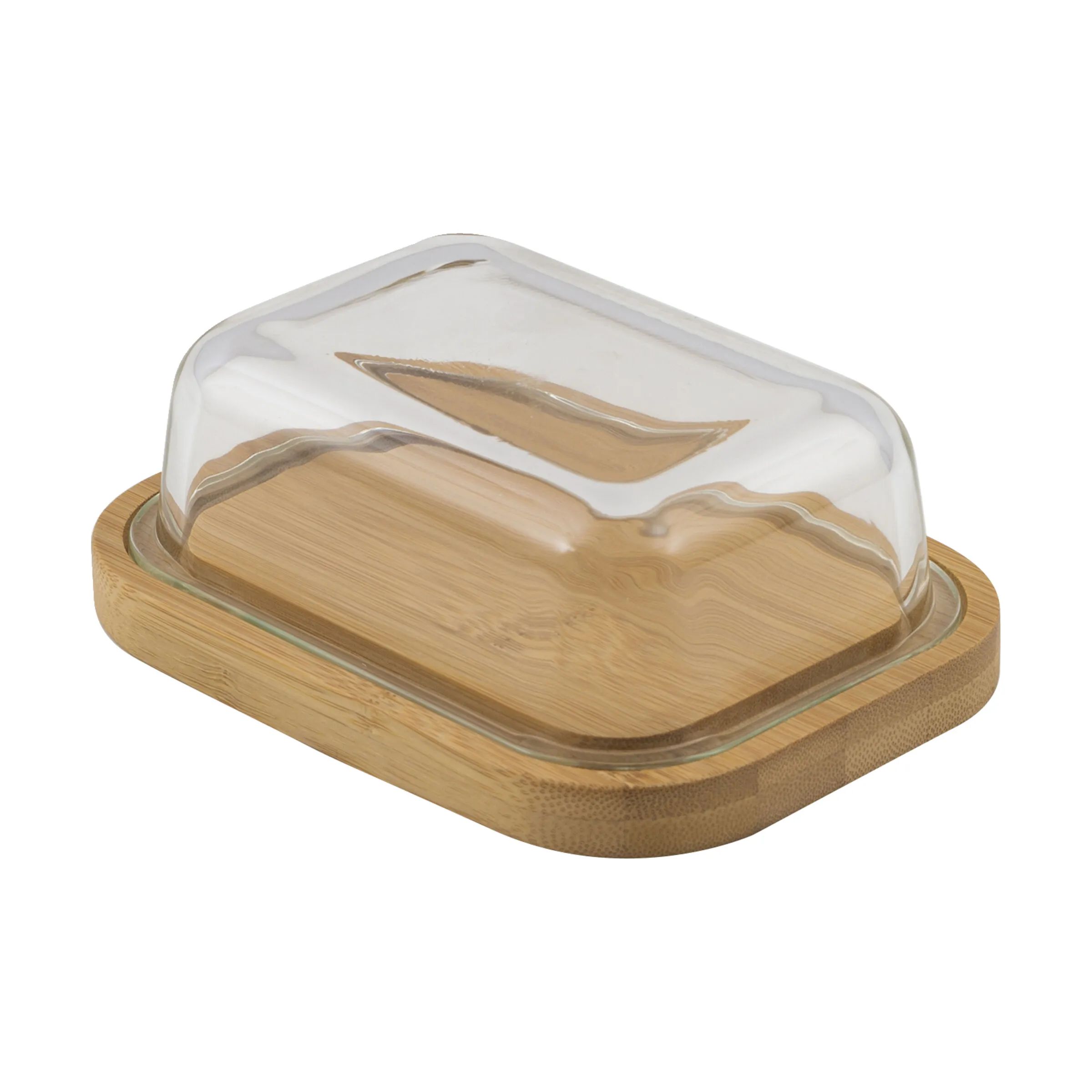 Point Virgule Smørbokse Smørboks i Brun, B13 x L12 cm, 1