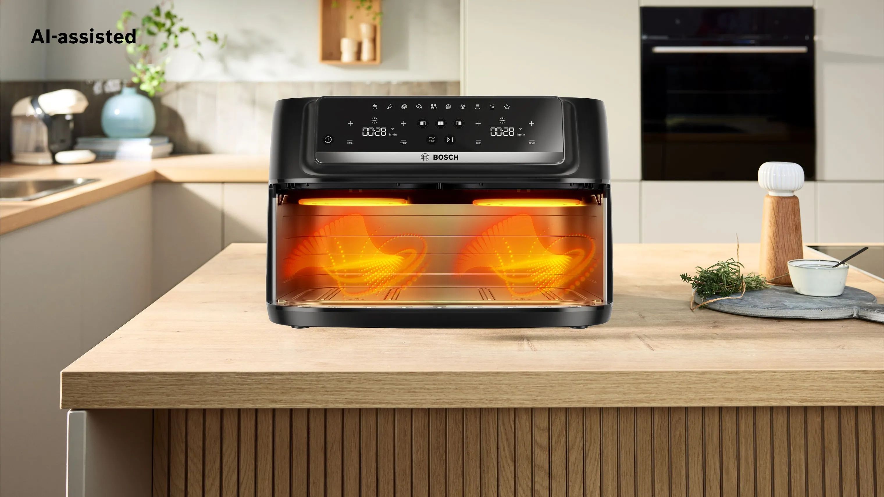 Bosch Airfryers Serie 4 Airfryer i Sort, 6