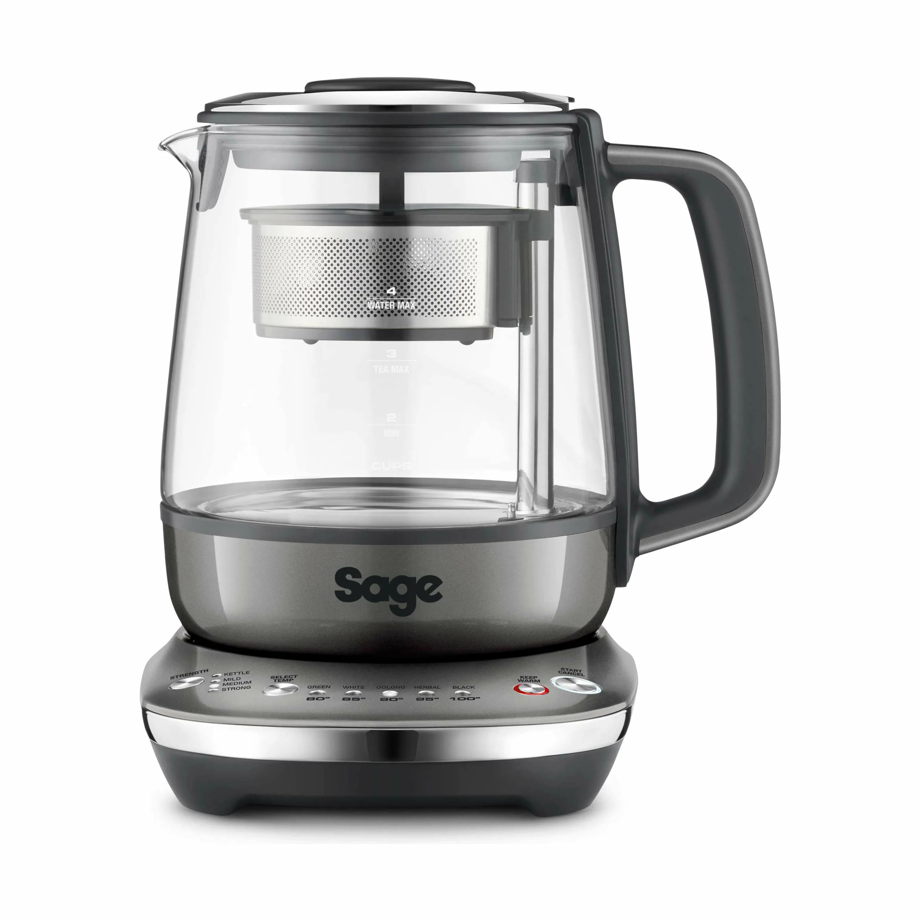Sage Elkedler The Tea Maker Compact i Smoked Hickory, 1